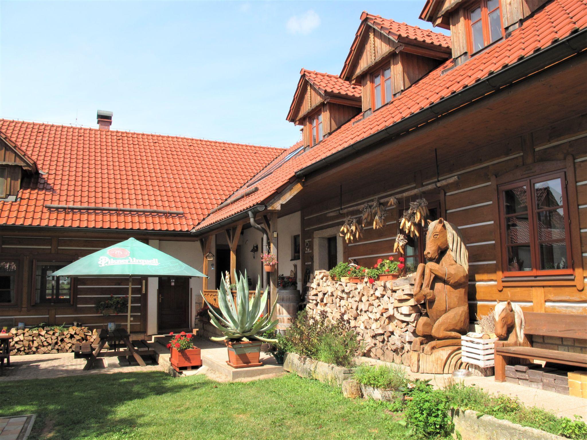 Photo 36 - Maison de 7 chambres à Úhlejov avec piscine privée et vues sur la montagne