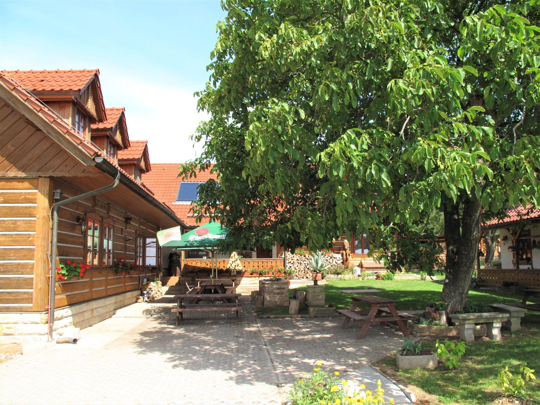 Foto 37 - Casa con 7 camere da letto a Úhlejov con piscina privata e vista sulle montagne