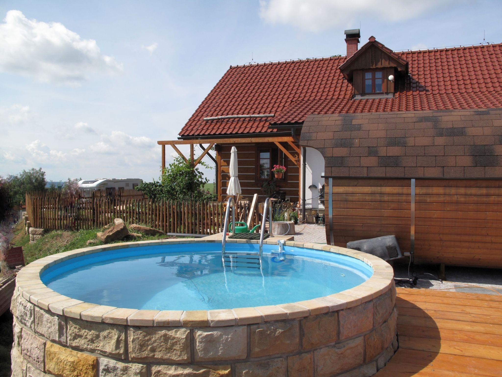 Photo 2 - 7 bedroom House in Úhlejov with private pool and mountain view