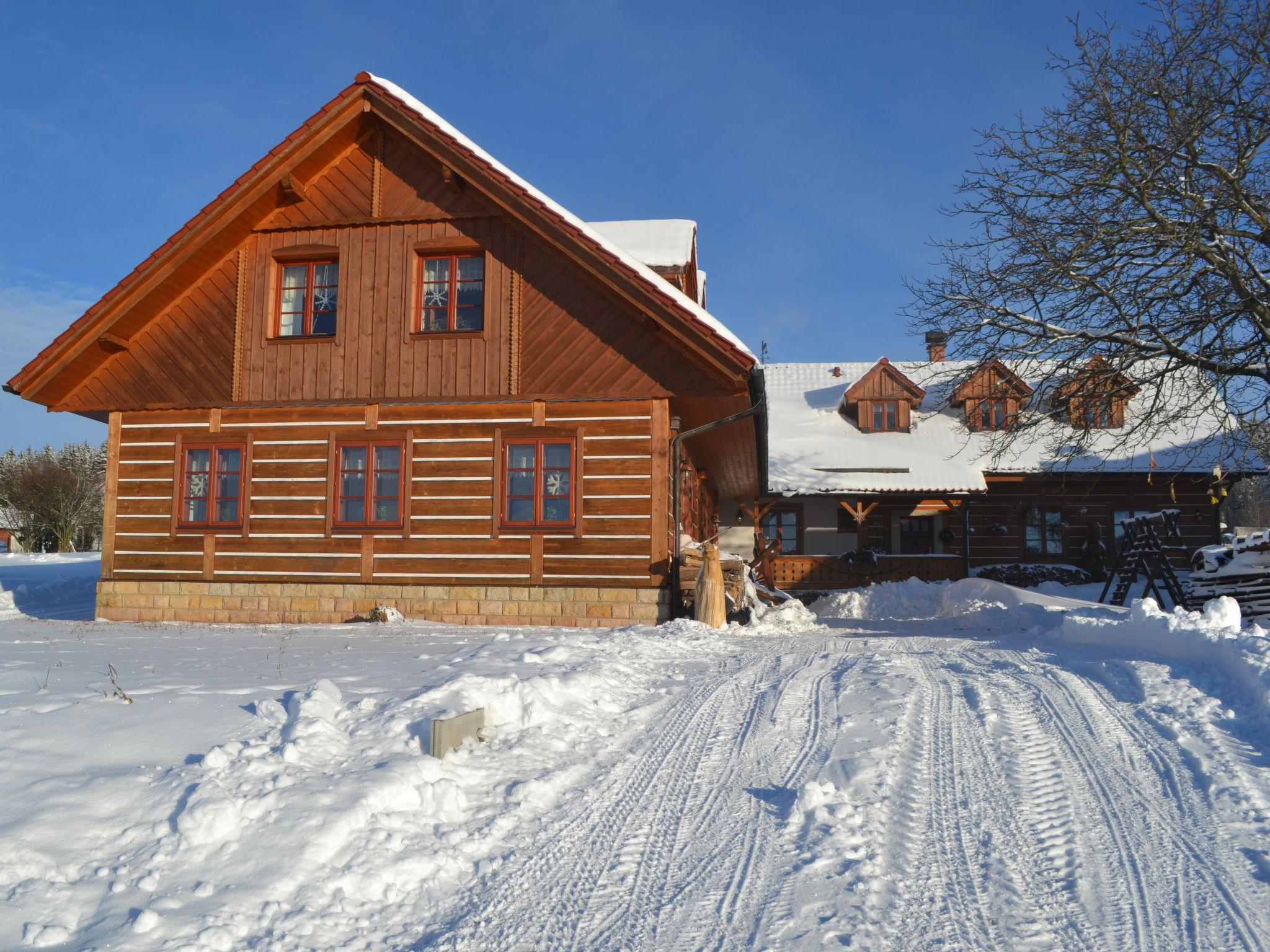 Foto 44 - Casa con 7 camere da letto a Úhlejov con piscina privata e giardino