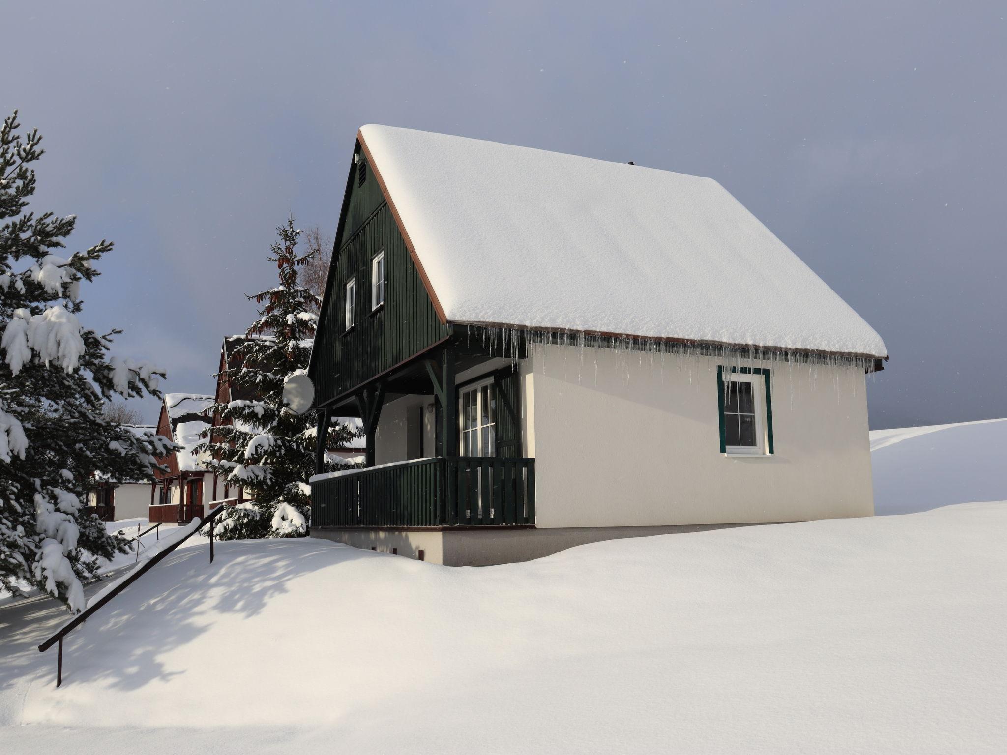 Foto 41 - Haus mit 3 Schlafzimmern in Černý Důl mit schwimmbad und blick auf die berge