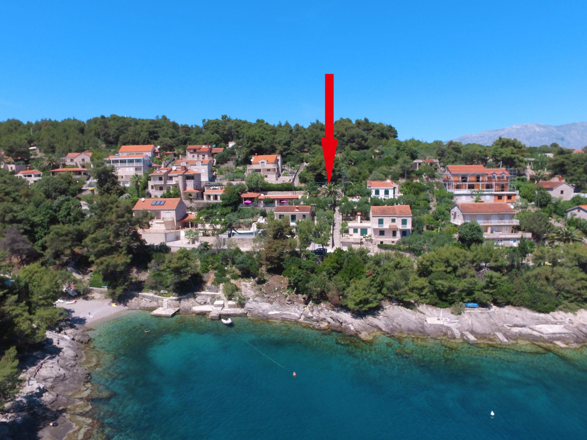 Foto 1 - Casa de 1 habitación en Selca con terraza y vistas al mar