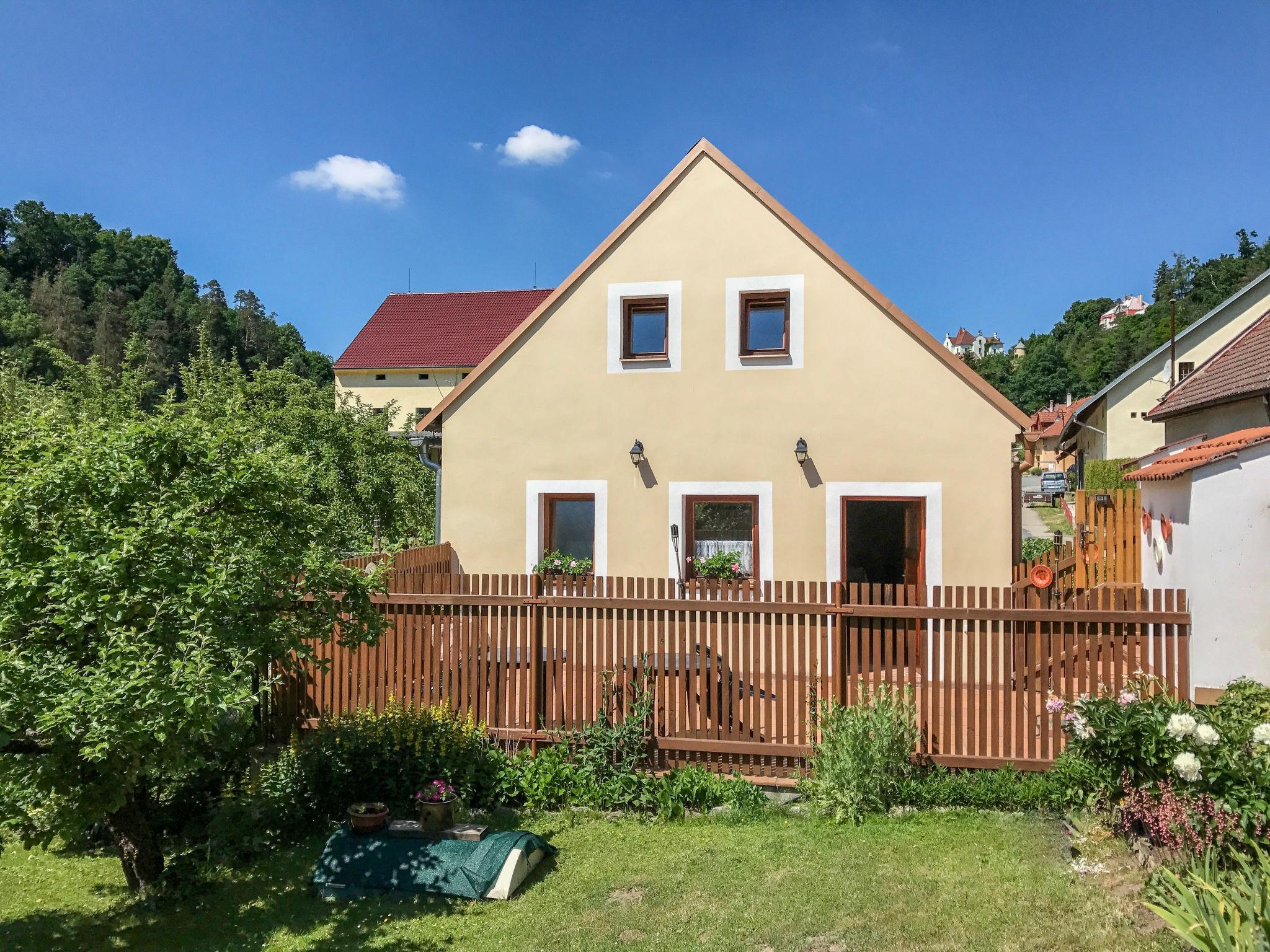 Foto 1 - Haus mit 1 Schlafzimmer in Bechyně mit terrasse