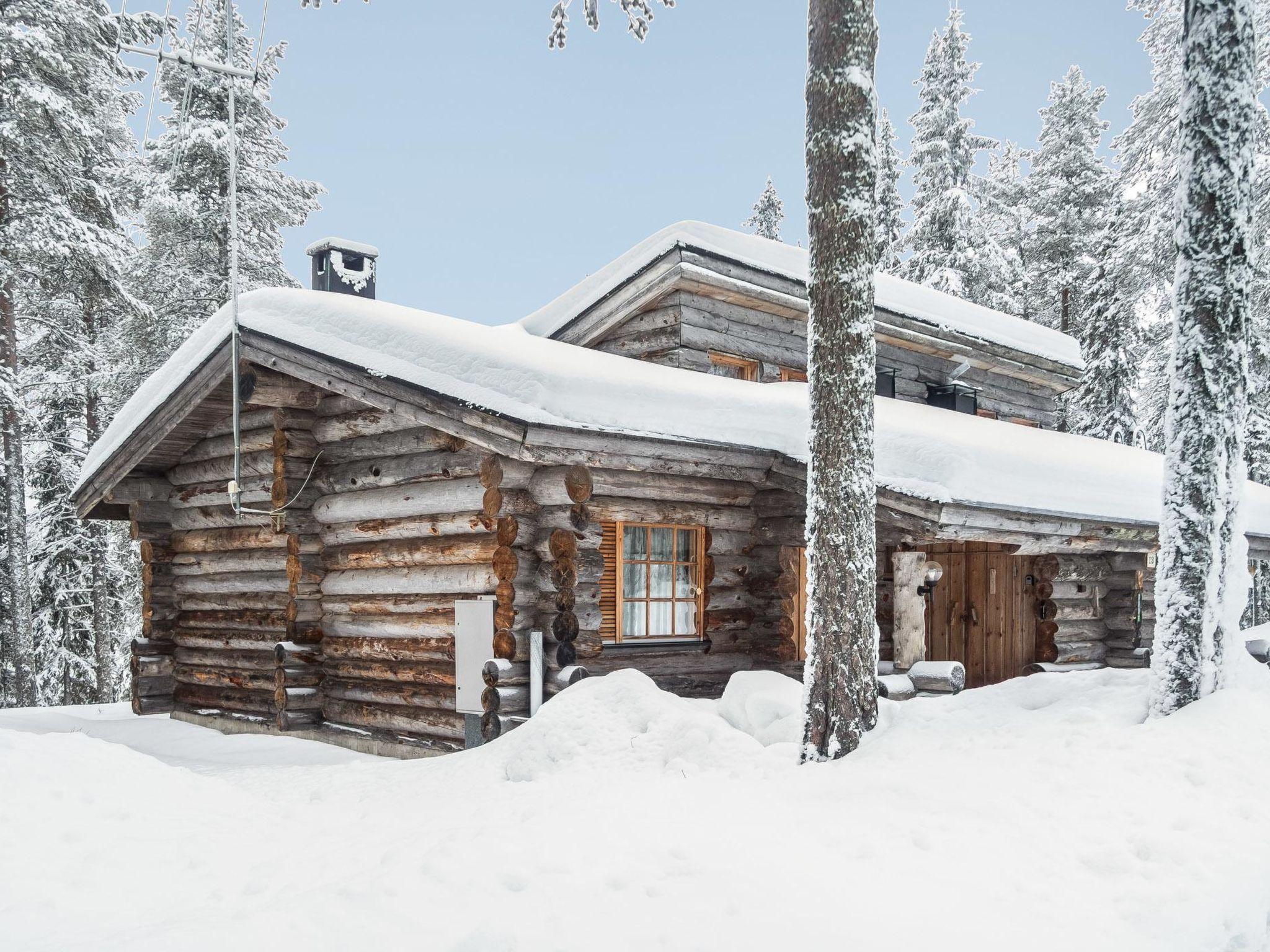 Foto 2 - Casa de 1 quarto em Kuusamo com sauna e vista para a montanha