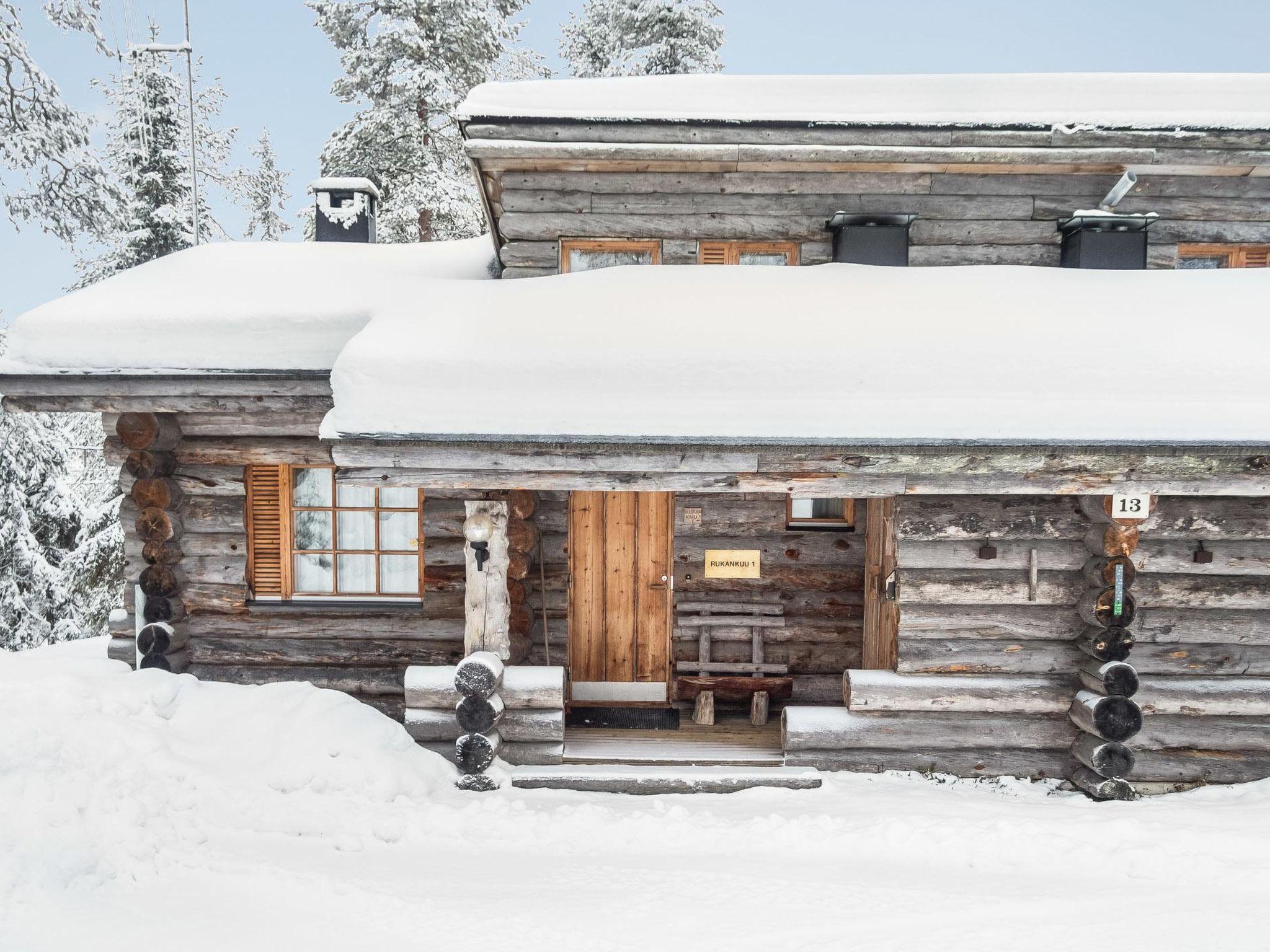 Foto 3 - Casa de 1 habitación en Kuusamo con sauna y vistas a la montaña