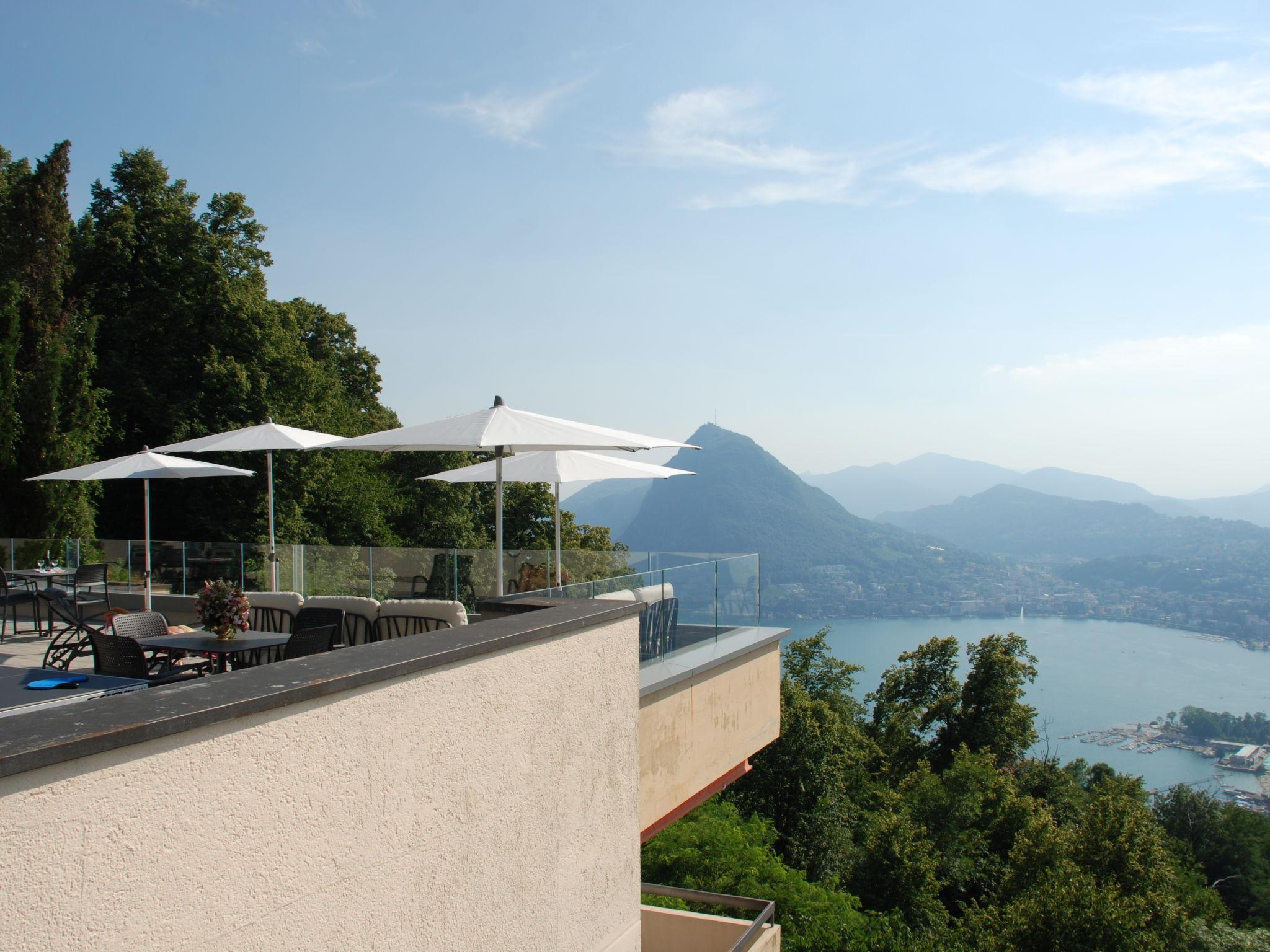 Foto 18 - Appartamento con 2 camere da letto a Lugano con piscina e vista sulle montagne