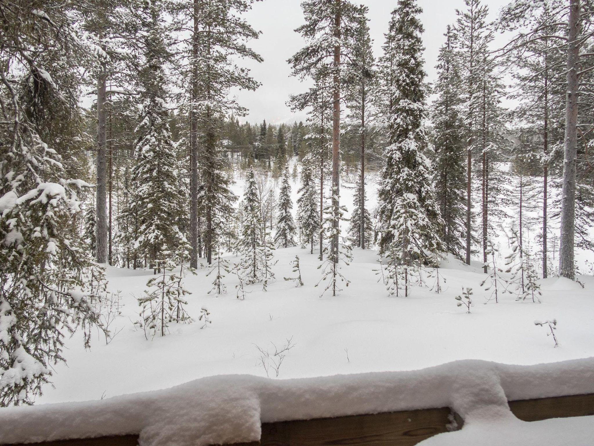 Foto 16 - Haus mit 1 Schlafzimmer in Kuusamo mit sauna und blick auf die berge