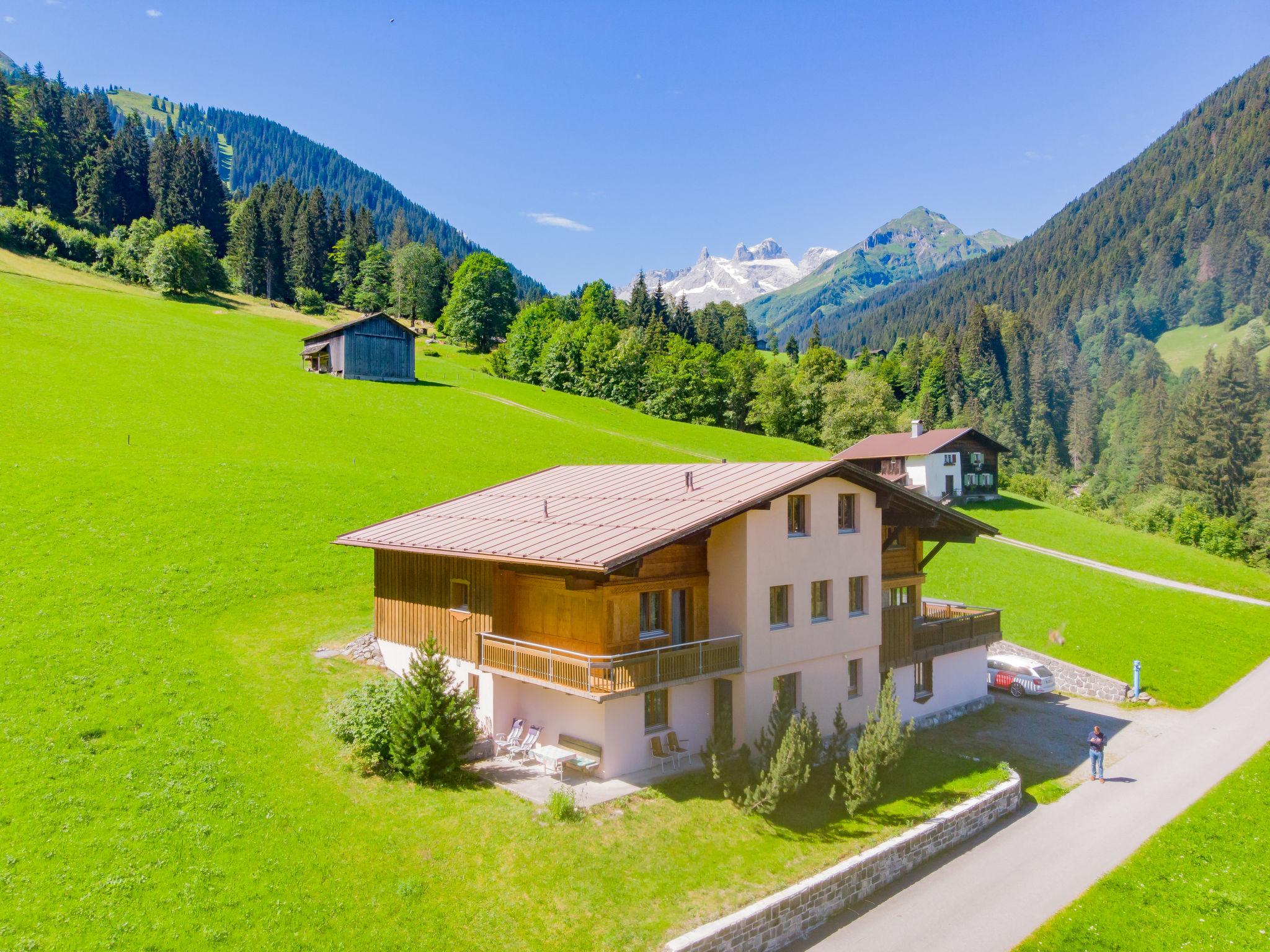 Photo 12 - Appartement de 1 chambre à Tschagguns avec jardin et vues sur la montagne