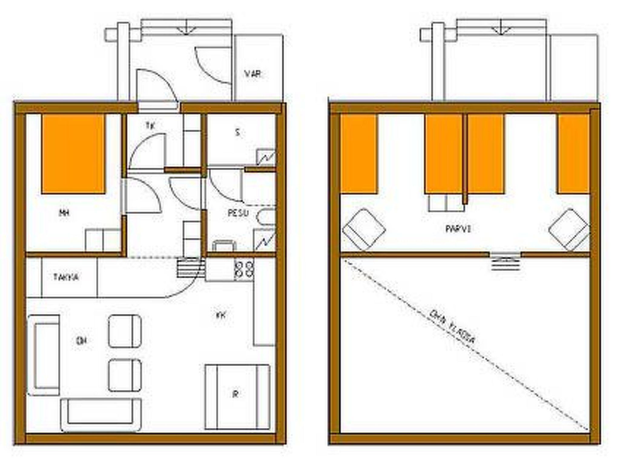 Foto 25 - Haus mit 1 Schlafzimmer in Sotkamo mit sauna