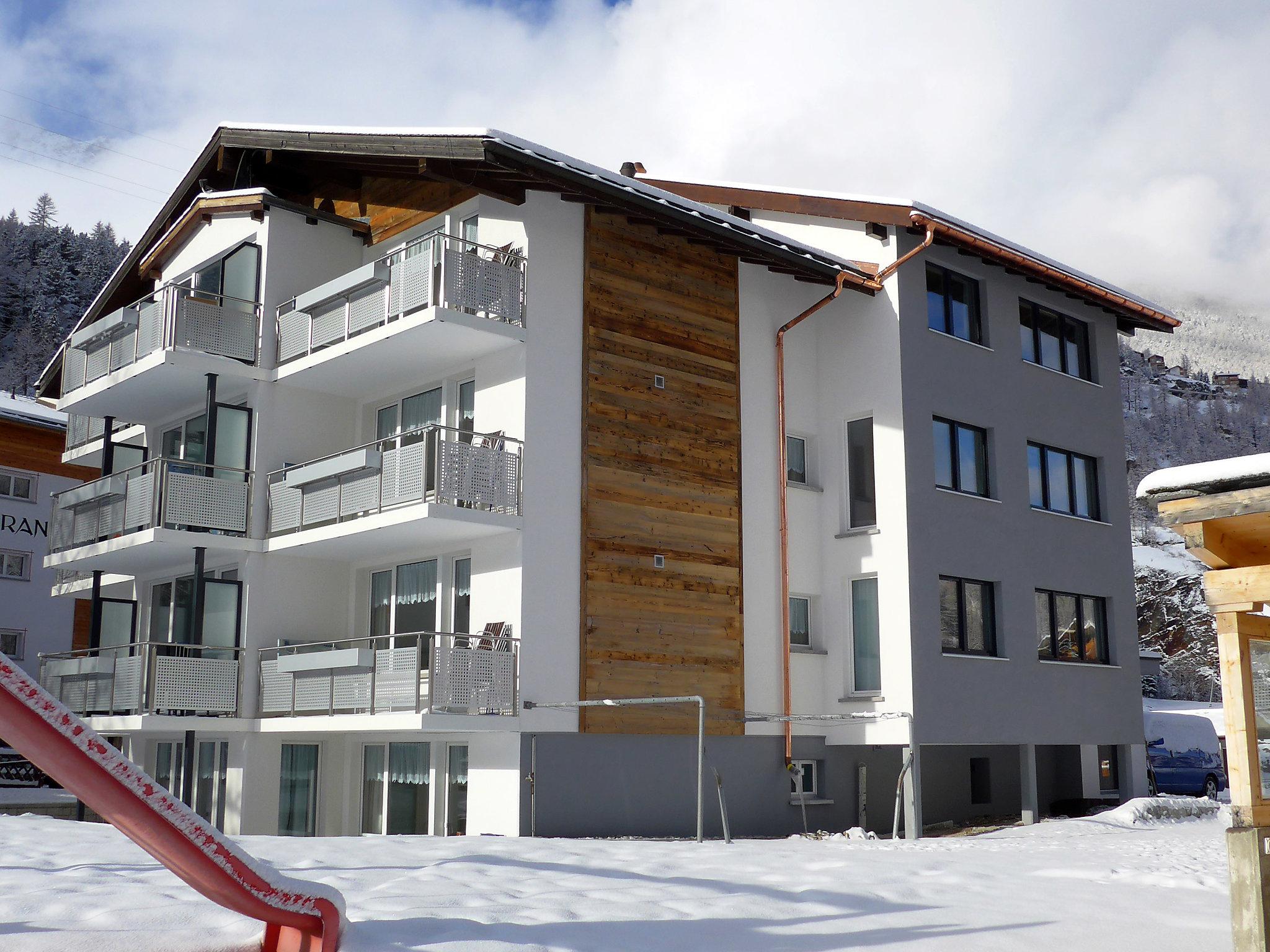 Foto 30 - Apartamento de 3 quartos em Saas-Grund com vista para a montanha