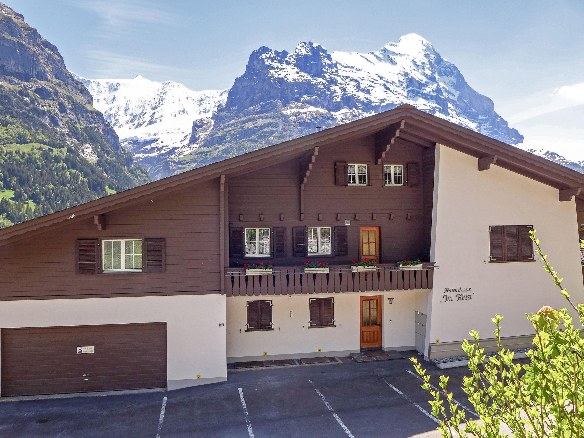 Foto 15 - Appartamento con 2 camere da letto a Grindelwald con vista sulle montagne