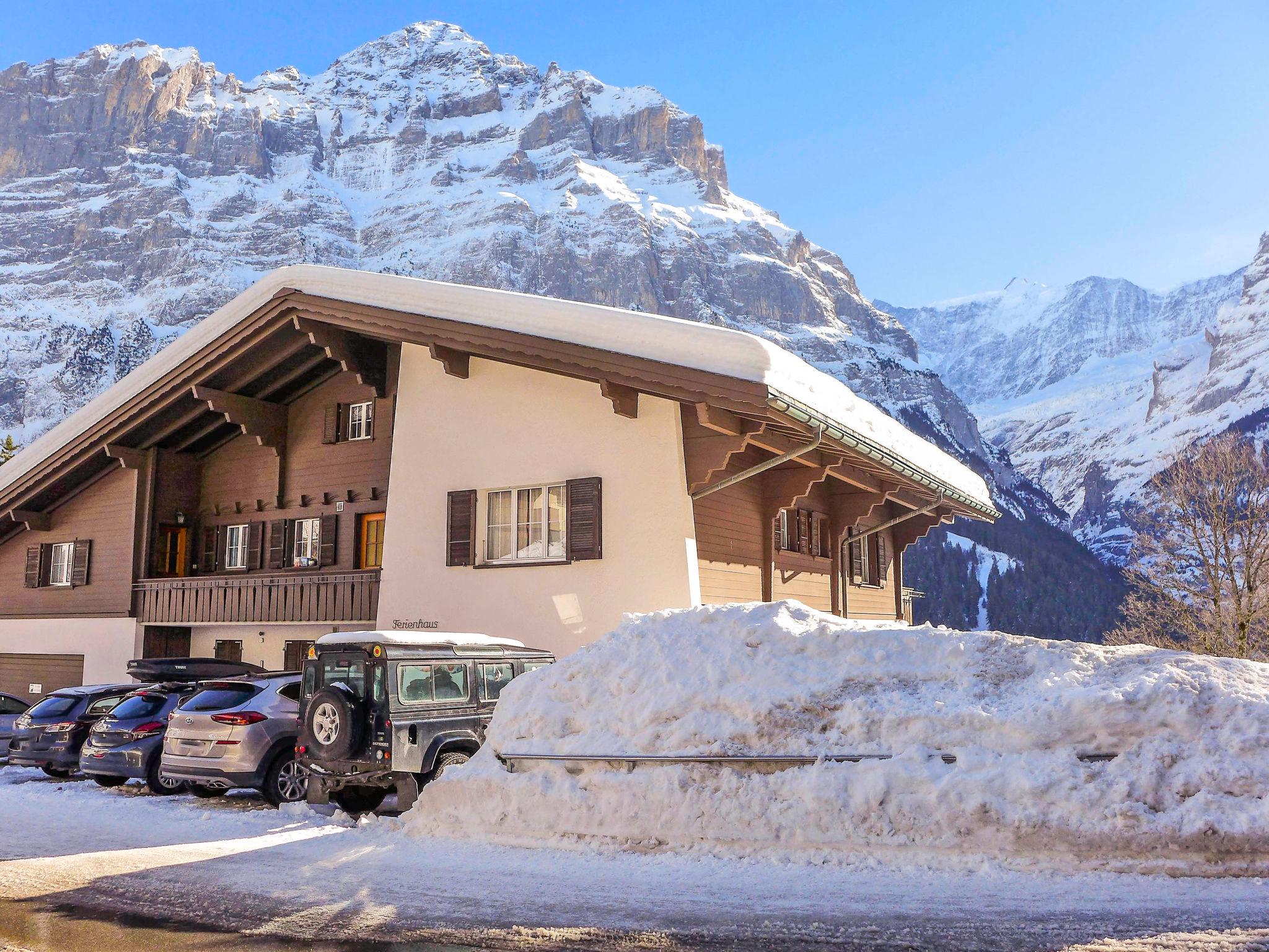 Foto 16 - Apartamento de 2 habitaciones en Grindelwald con vistas a la montaña