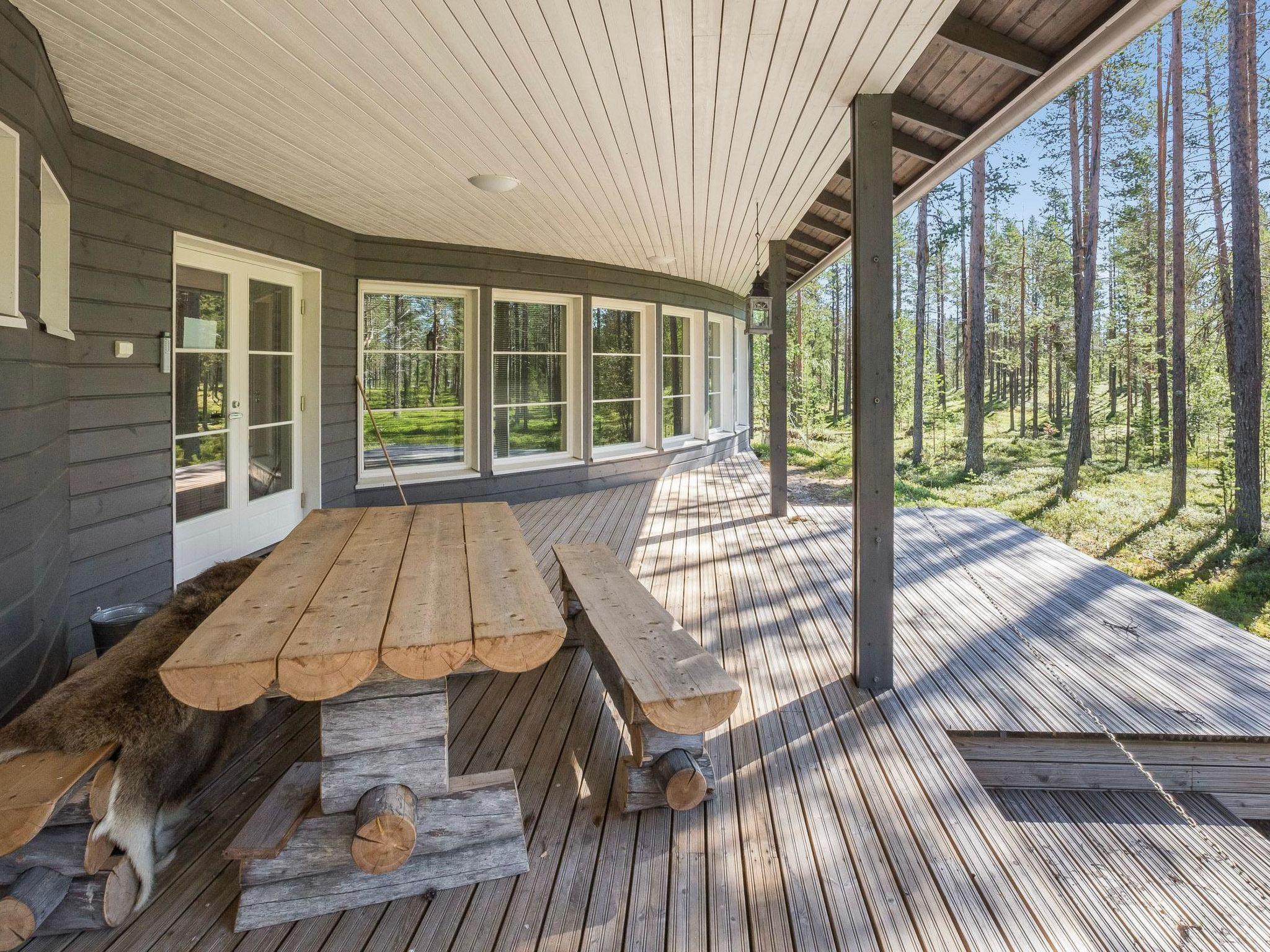 Foto 5 - Haus mit 2 Schlafzimmern in Kolari mit sauna und blick auf die berge