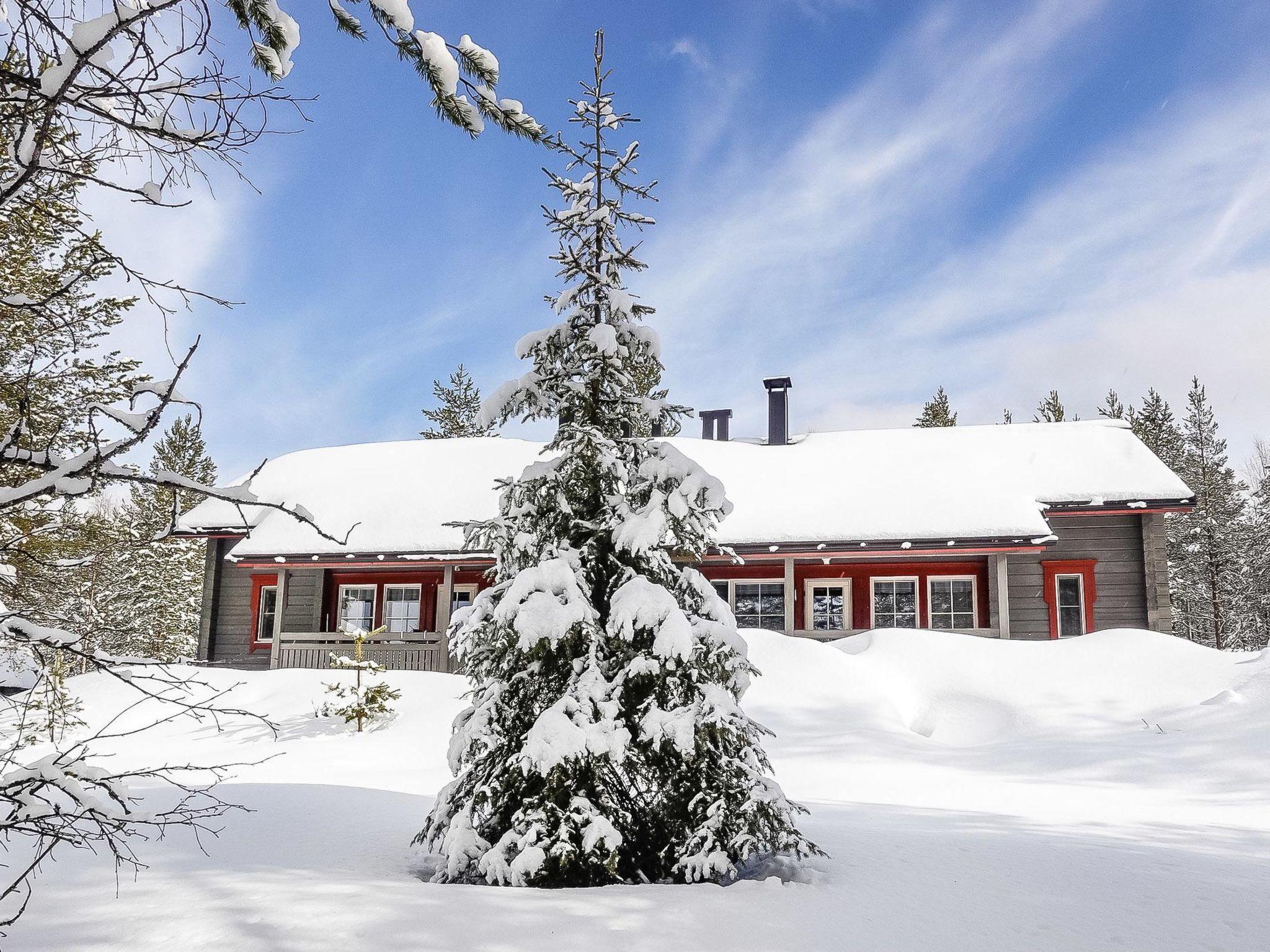 Foto 6 - Casa de 3 habitaciones en Sodankylä con sauna y vistas a la montaña