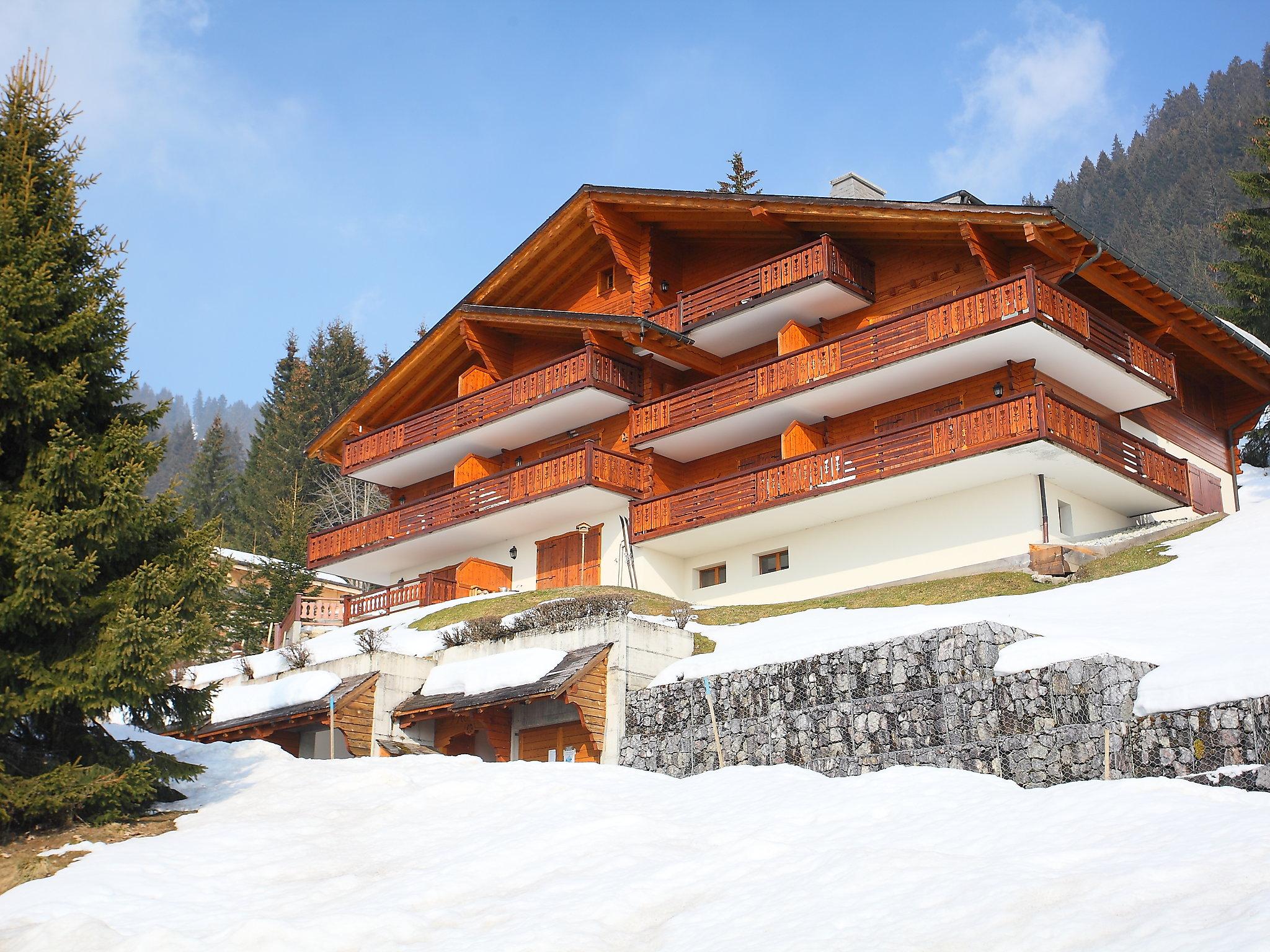 Photo 22 - Appartement de 2 chambres à Ollon avec vues sur la montagne