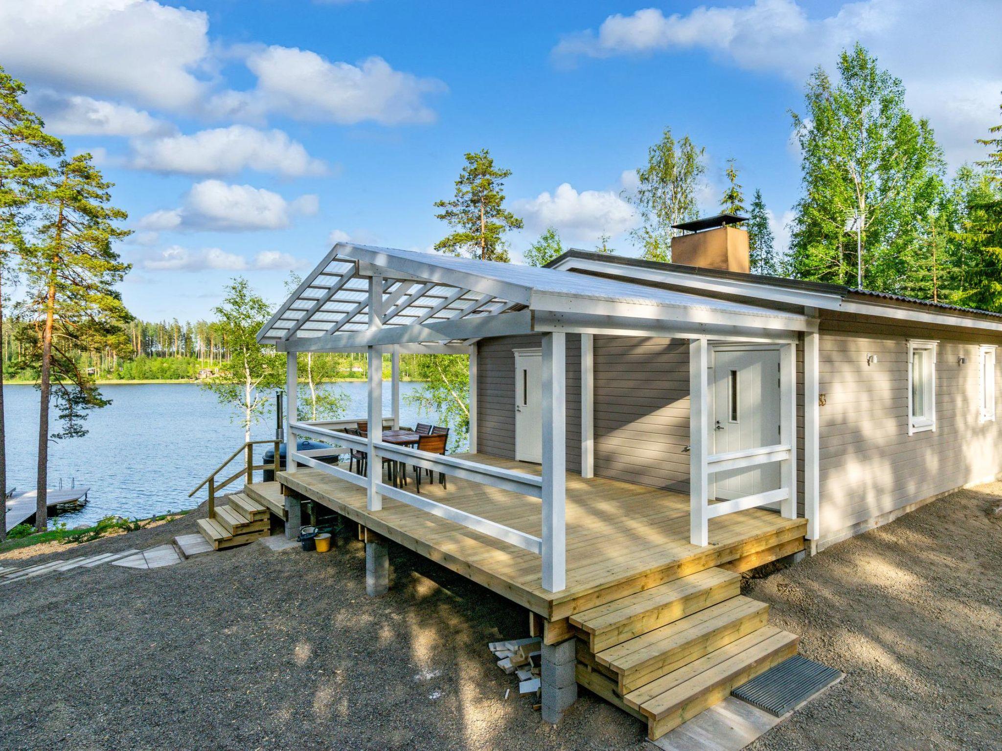 Foto 4 - Casa de 2 habitaciones en Kouvola con sauna