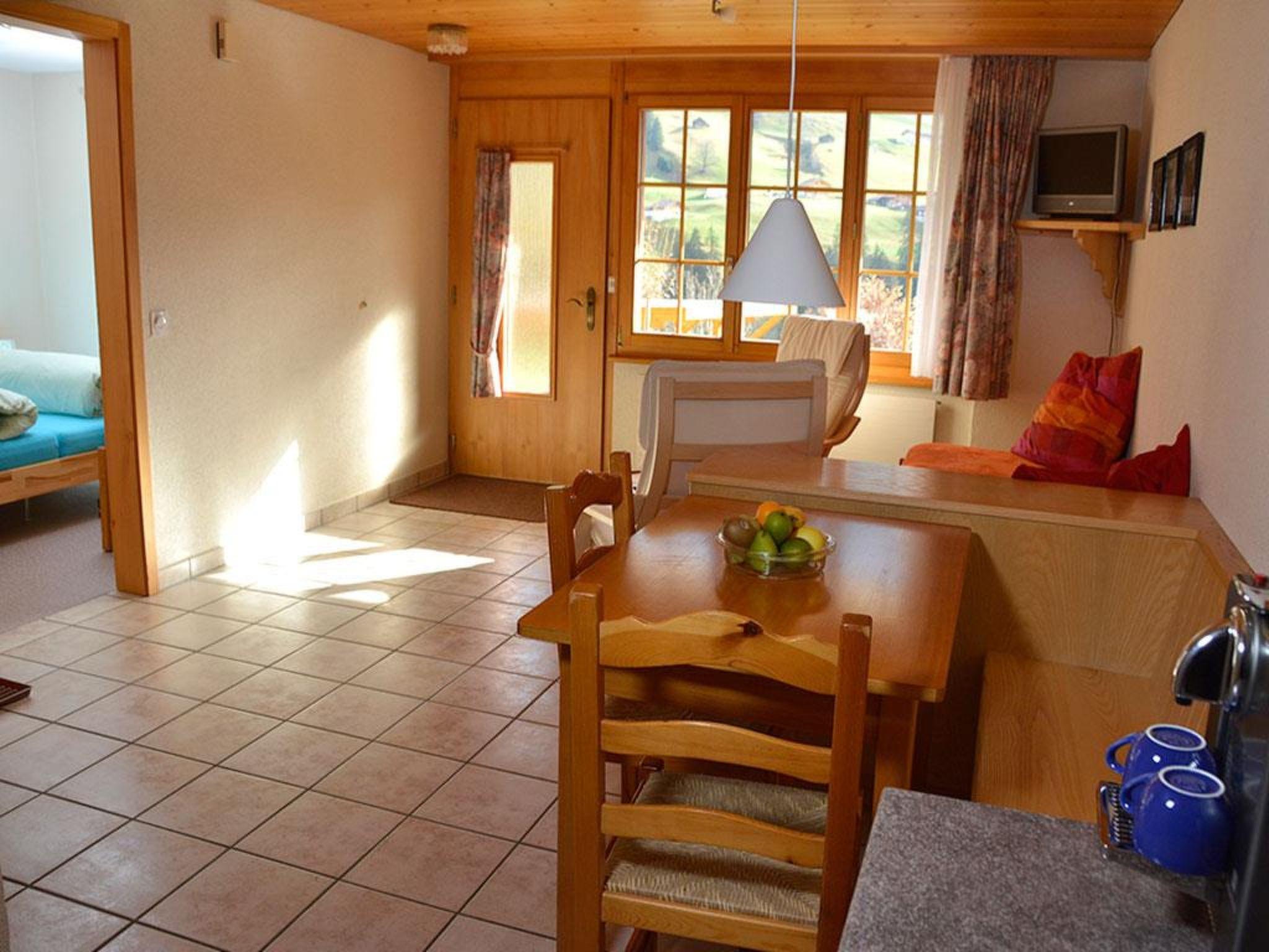 Photo 3 - Appartement de 1 chambre à Adelboden avec jardin et vues sur la montagne