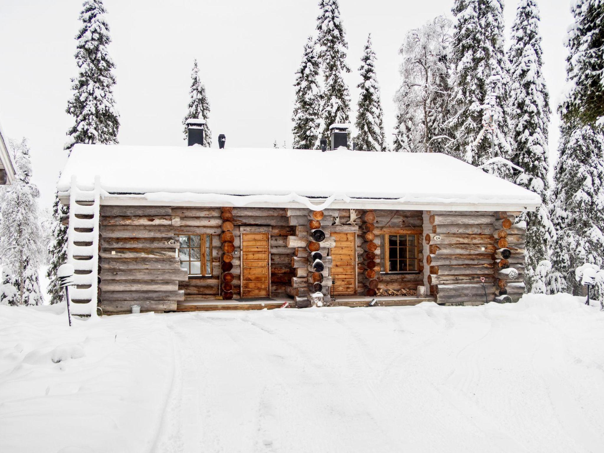 Foto 1 - Haus mit 1 Schlafzimmer in Kuusamo mit sauna und blick auf die berge