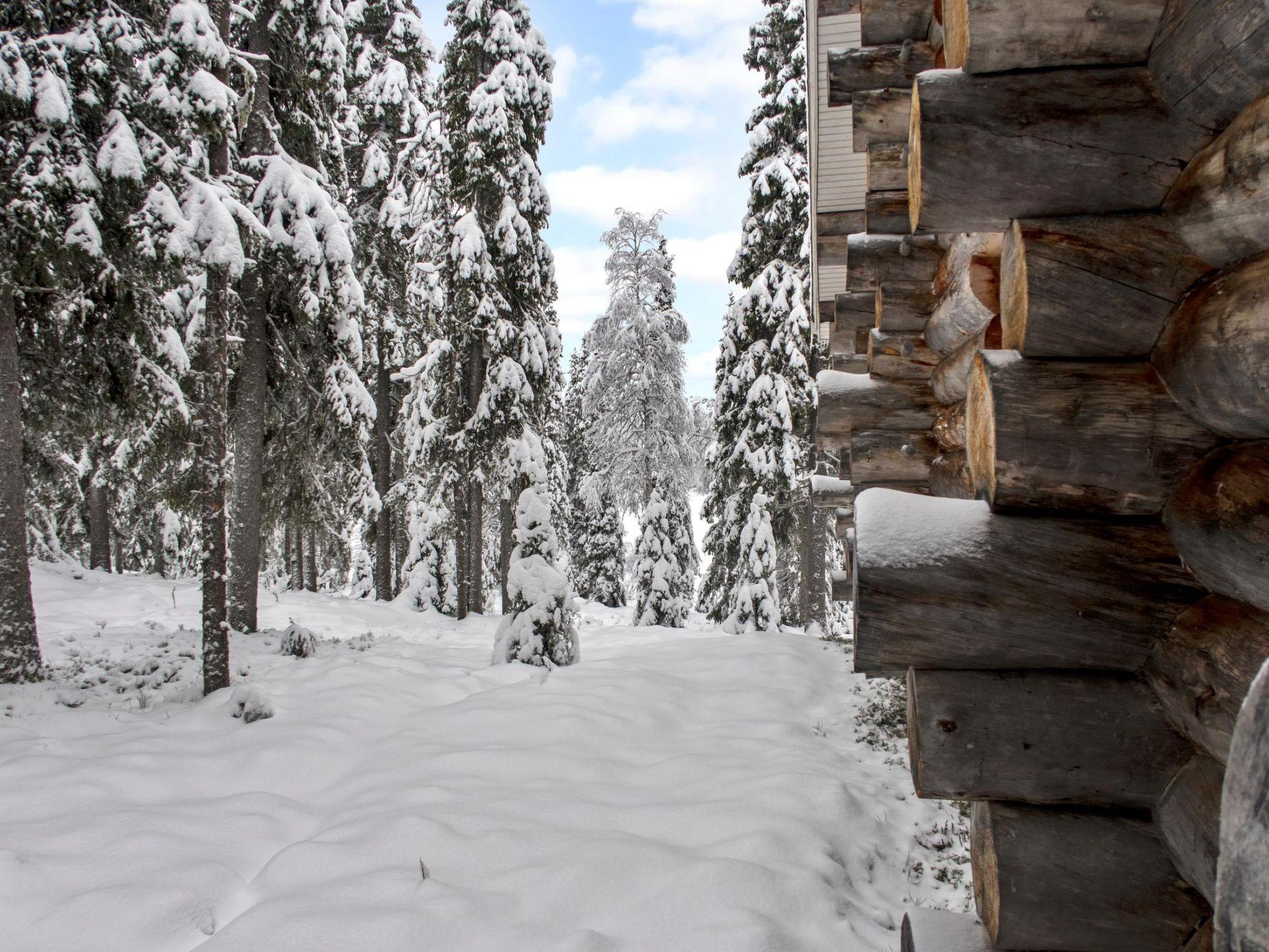 Foto 21 - Casa de 1 quarto em Kuusamo com sauna e vista para a montanha