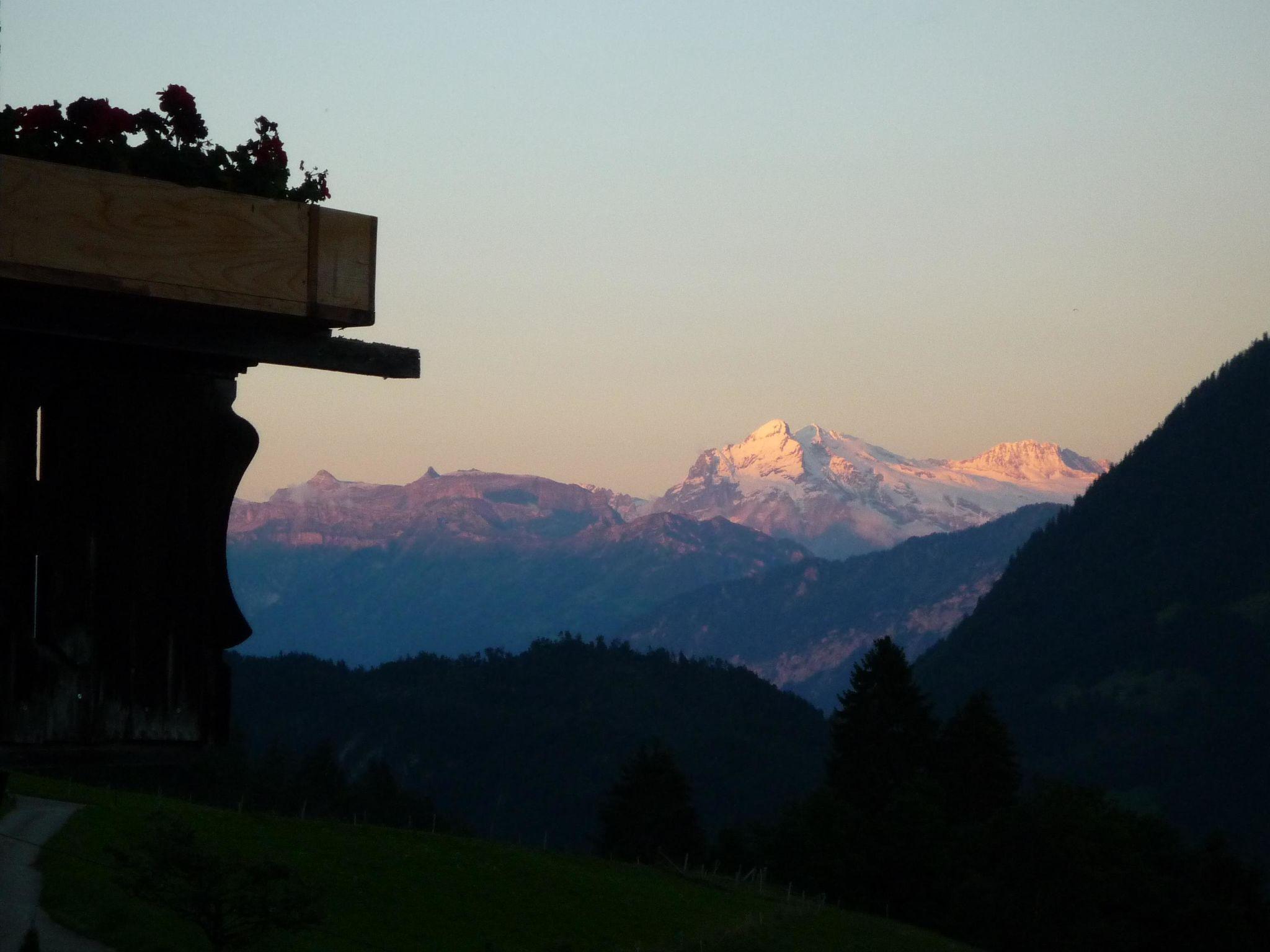 Foto 7 - Appartamento con 2 camere da letto a Erlenbach im Simmental con vista sulle montagne