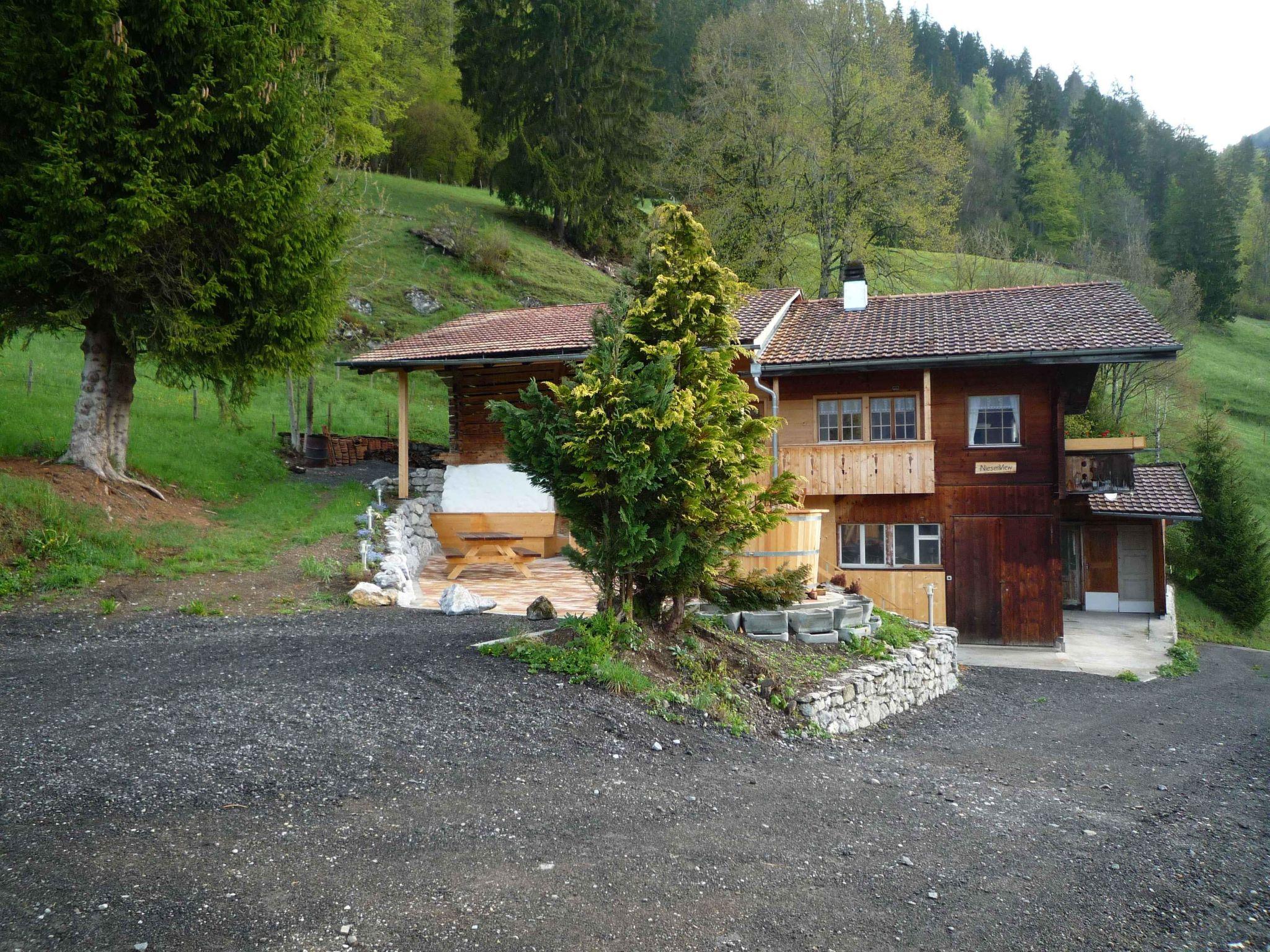 Photo 1 - Appartement de 2 chambres à Erlenbach im Simmental avec vues sur la montagne