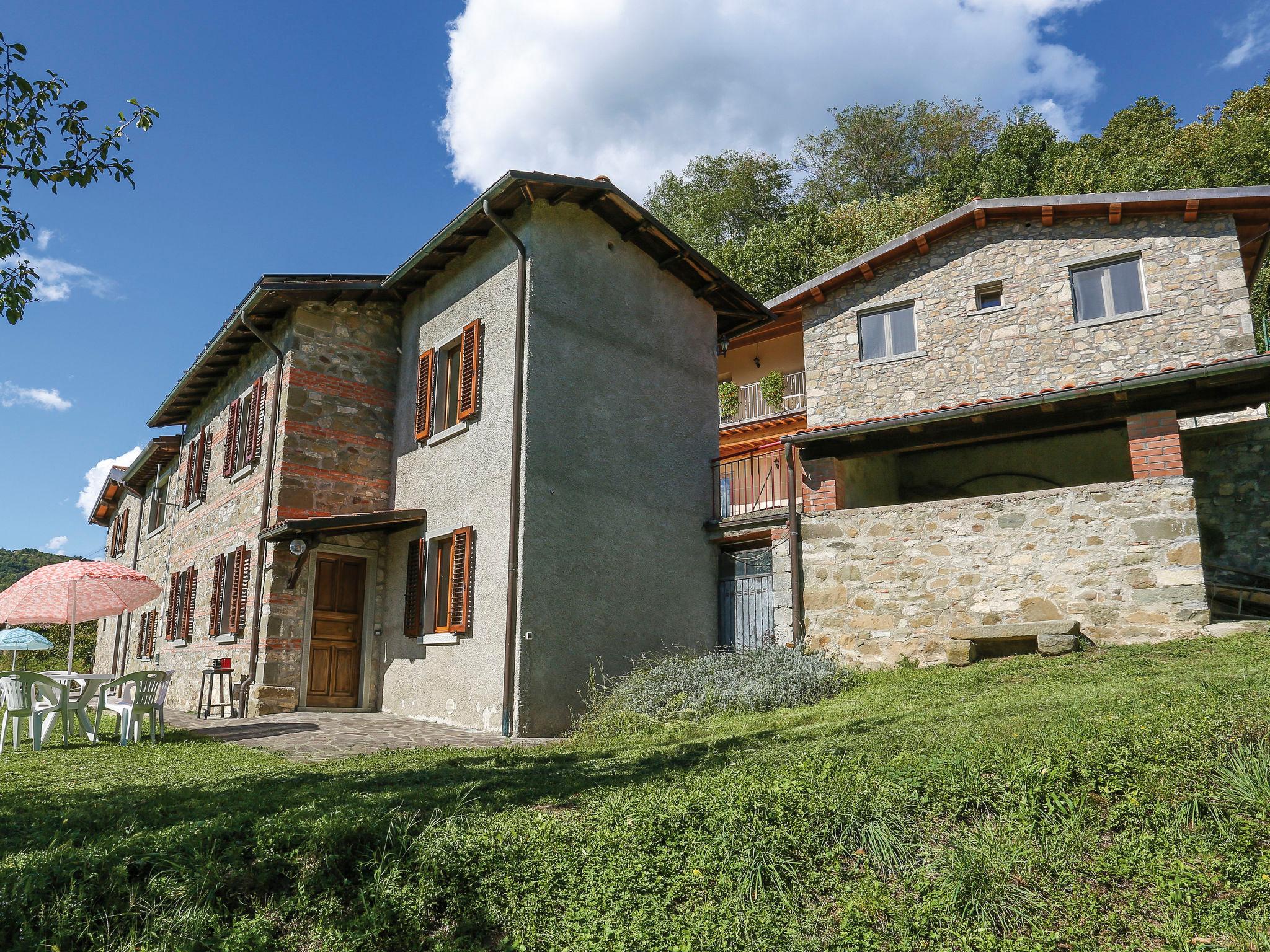 Foto 17 - Appartamento con 2 camere da letto a Villa Collemandina con piscina e giardino