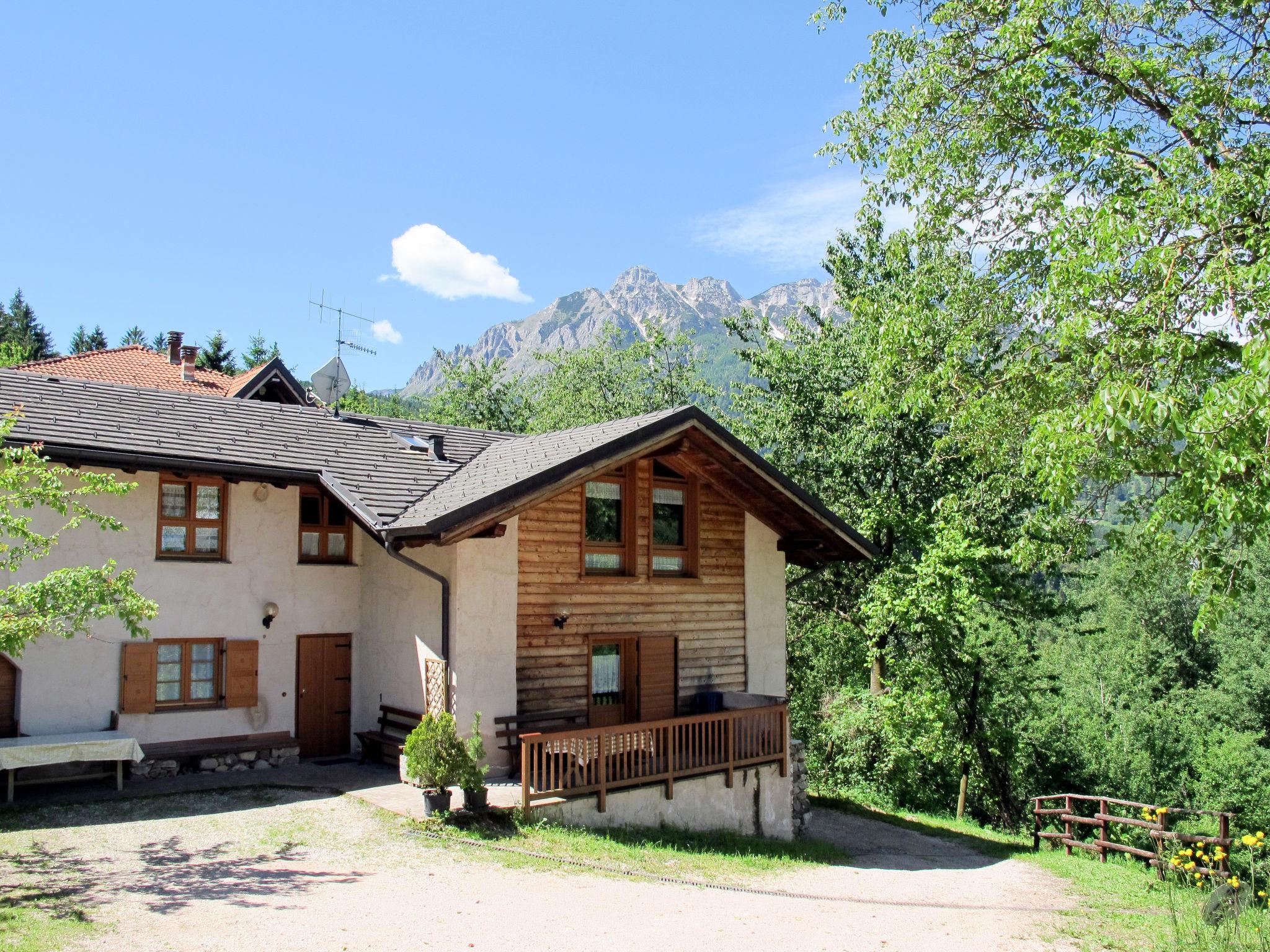 Photo 2 - Appartement de 2 chambres à Calceranica al Lago avec jardin et vues sur la montagne