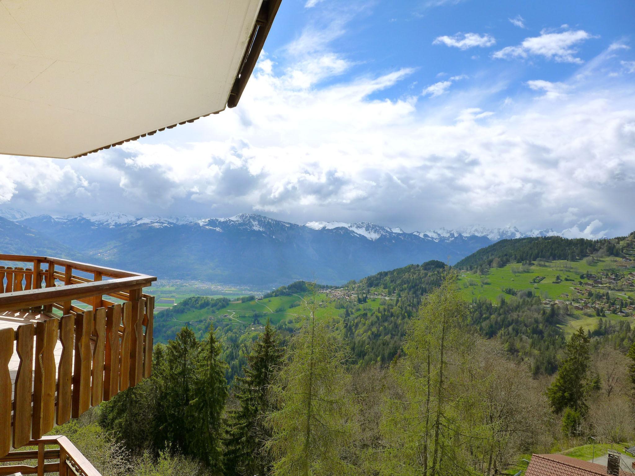 Photo 11 - Appartement de 1 chambre à Ollon avec piscine et vues sur la montagne