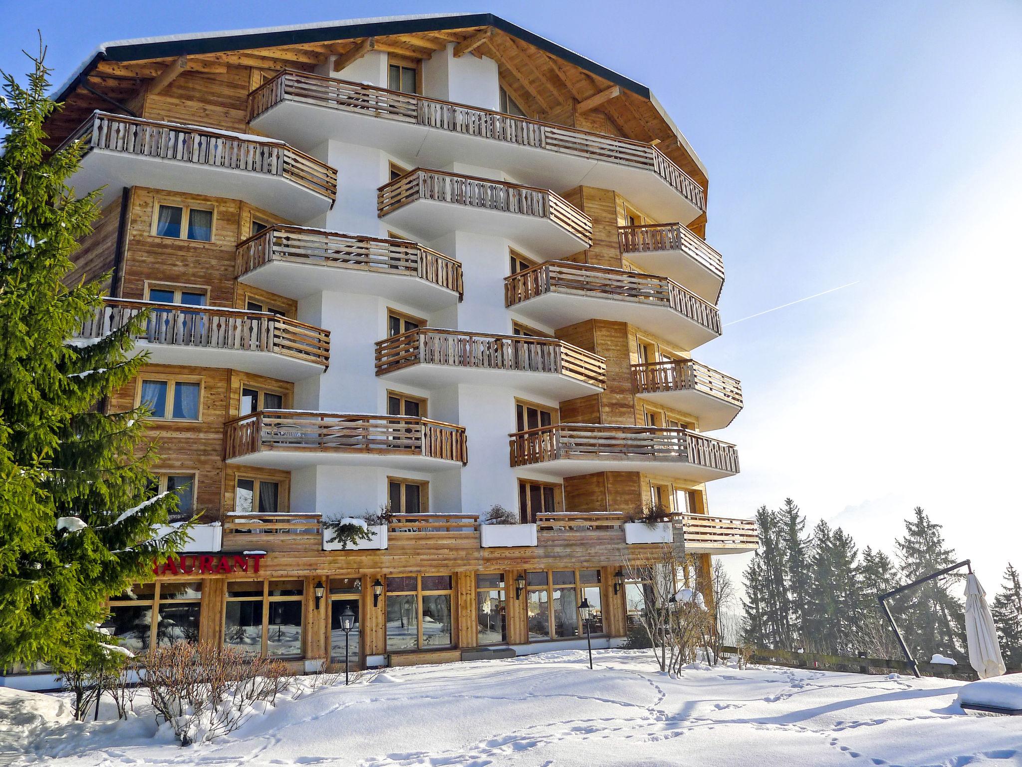 Photo 17 - Appartement de 1 chambre à Ollon avec piscine et vues sur la montagne