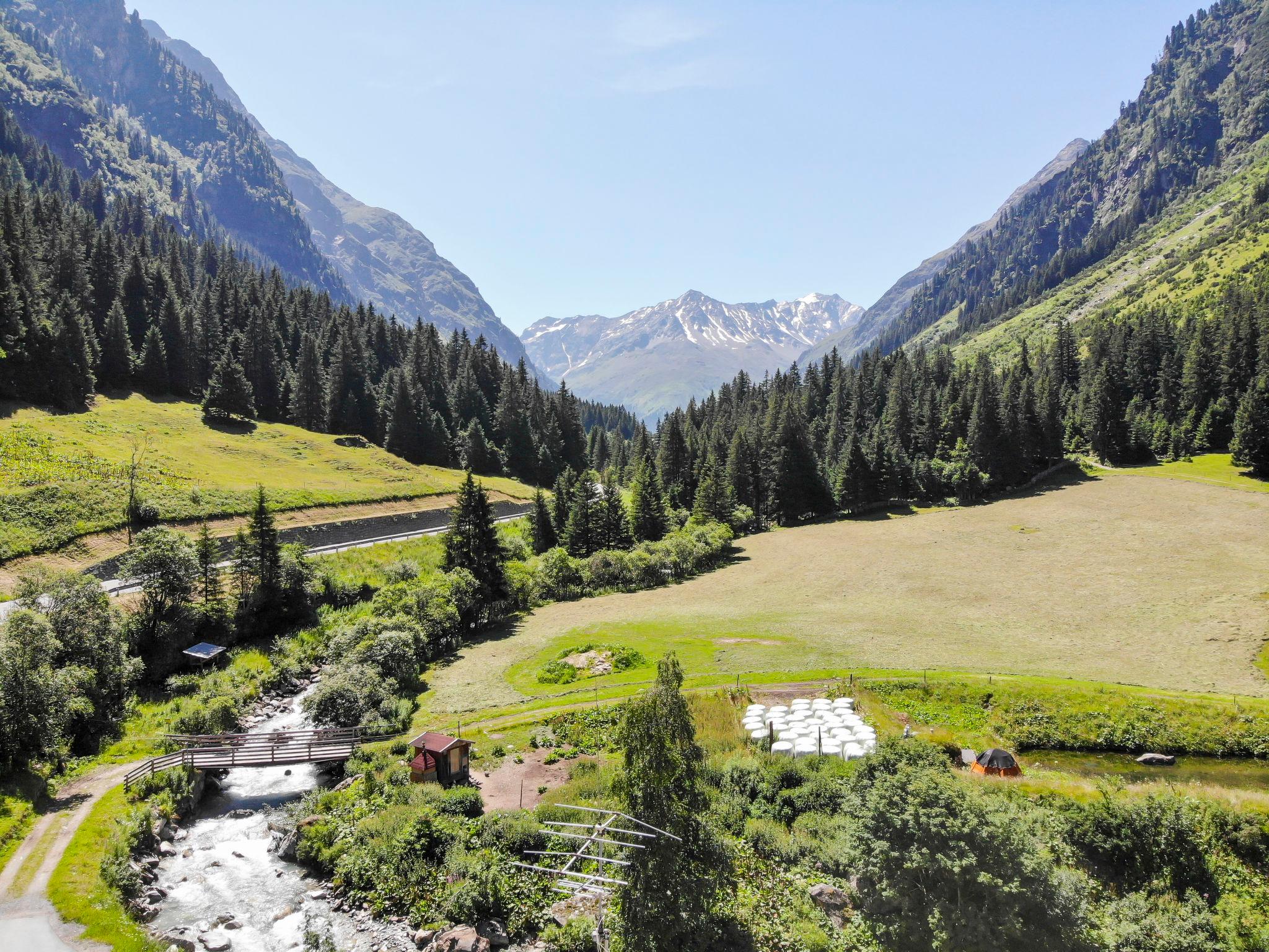 Foto 5 - Apartamento de 1 habitación en Sankt Leonhard im Pitztal con jardín y vistas a la montaña