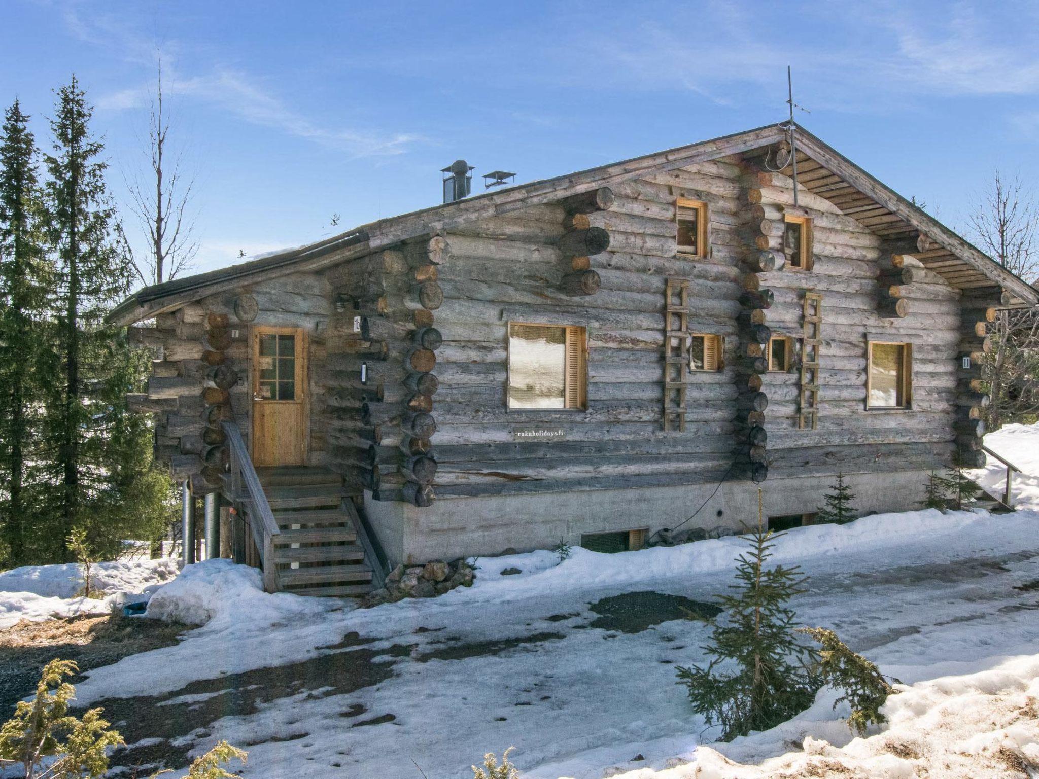 Foto 1 - Haus mit 1 Schlafzimmer in Kuusamo mit sauna und blick auf die berge