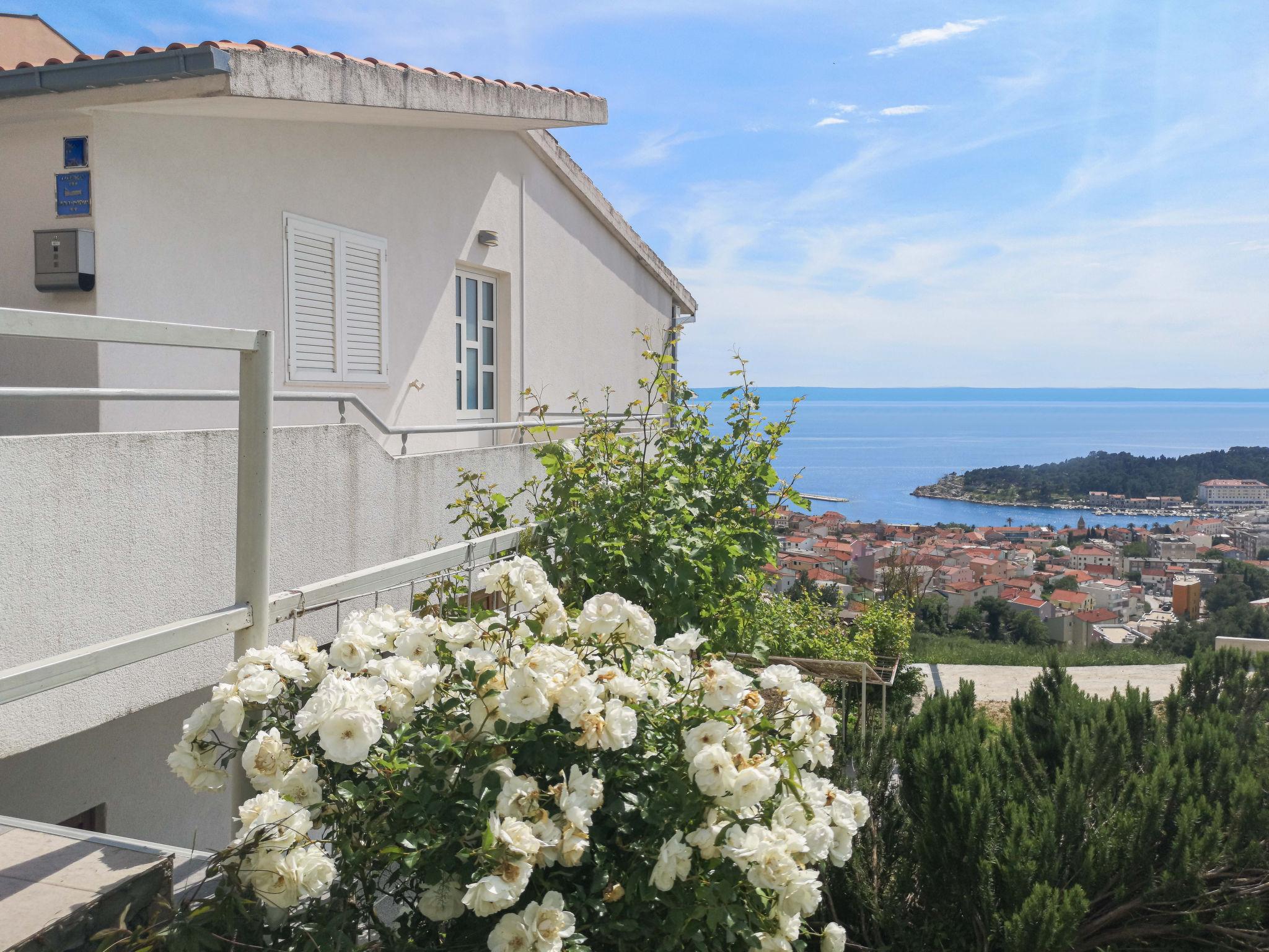 Foto 5 - Appartamento con 2 camere da letto a Makarska con vista mare