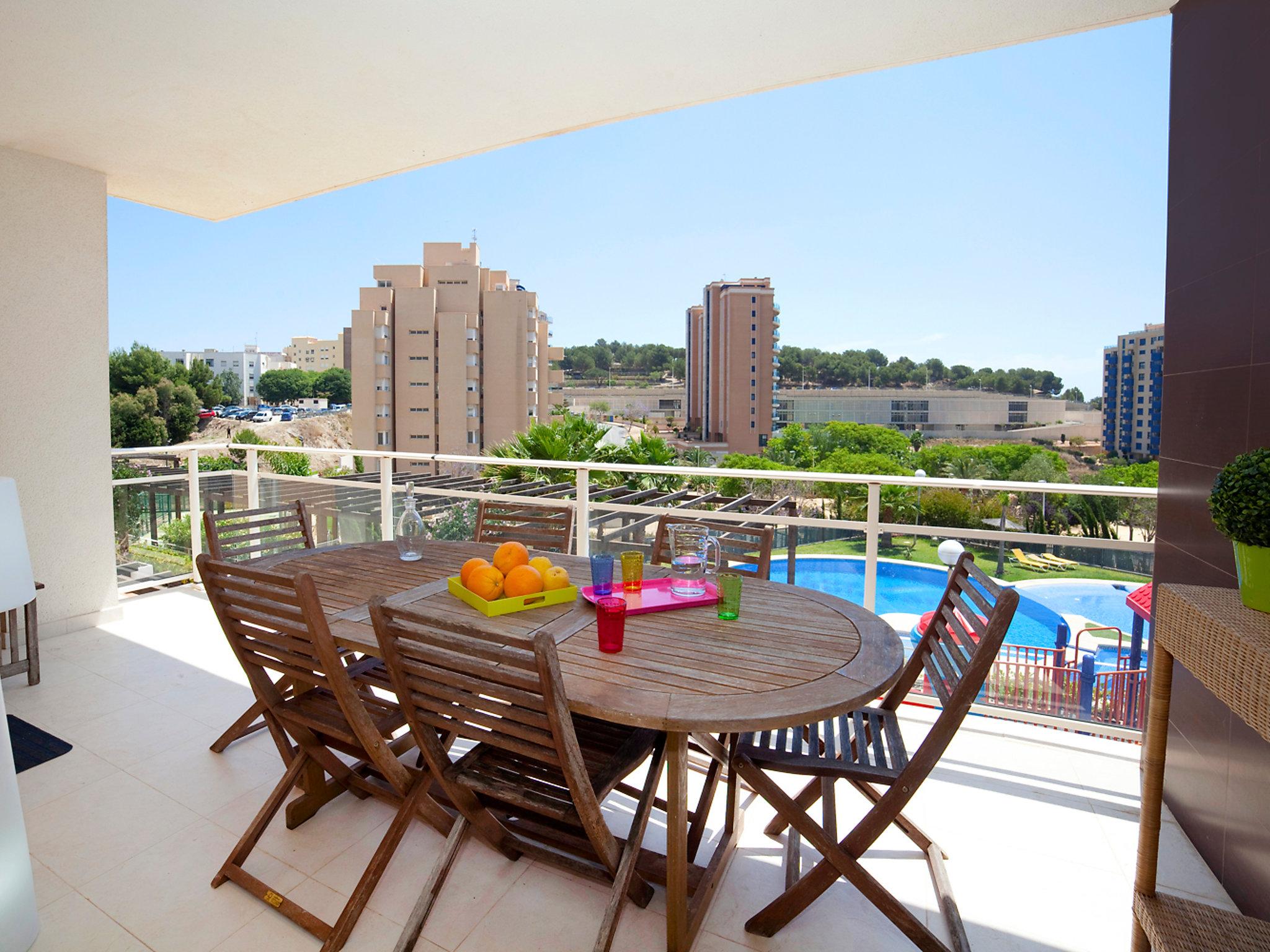 Foto 2 - Apartamento de 2 habitaciones en Calpe con piscina y vistas al mar