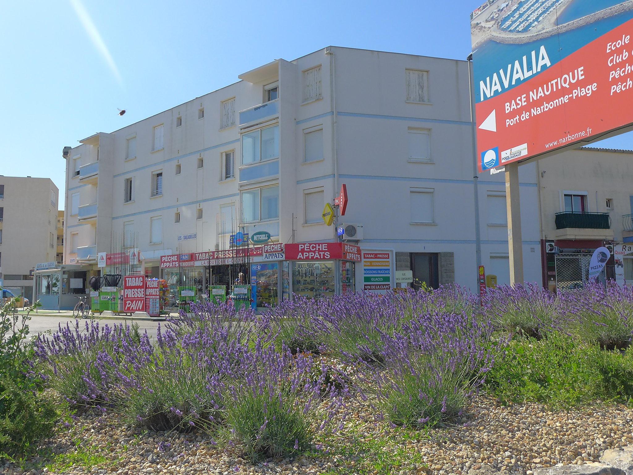 Foto 12 - Apartamento de 1 habitación en Narbonne con vistas al mar