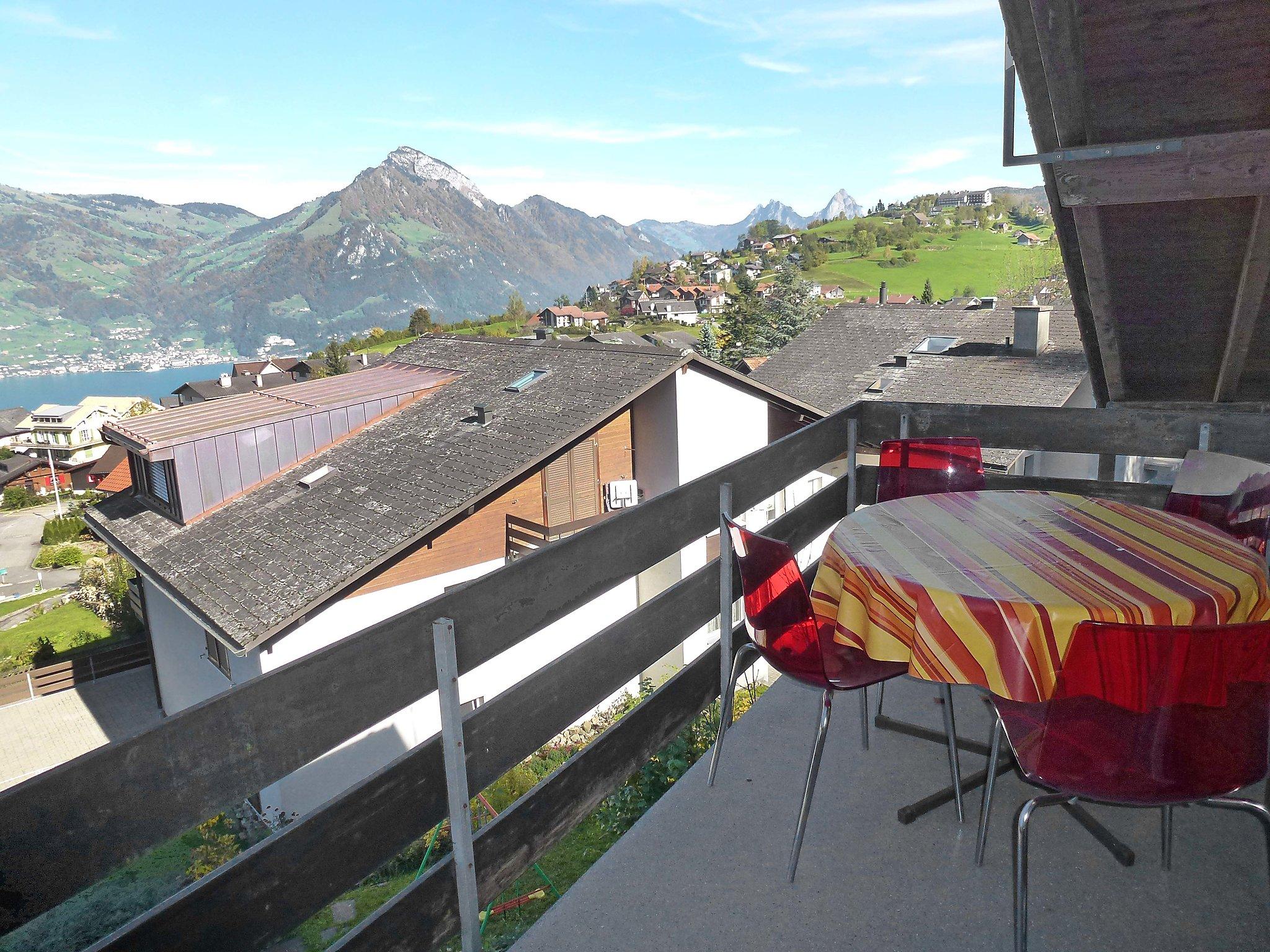 Photo 7 - 2 bedroom Apartment in Emmetten with garden and mountain view