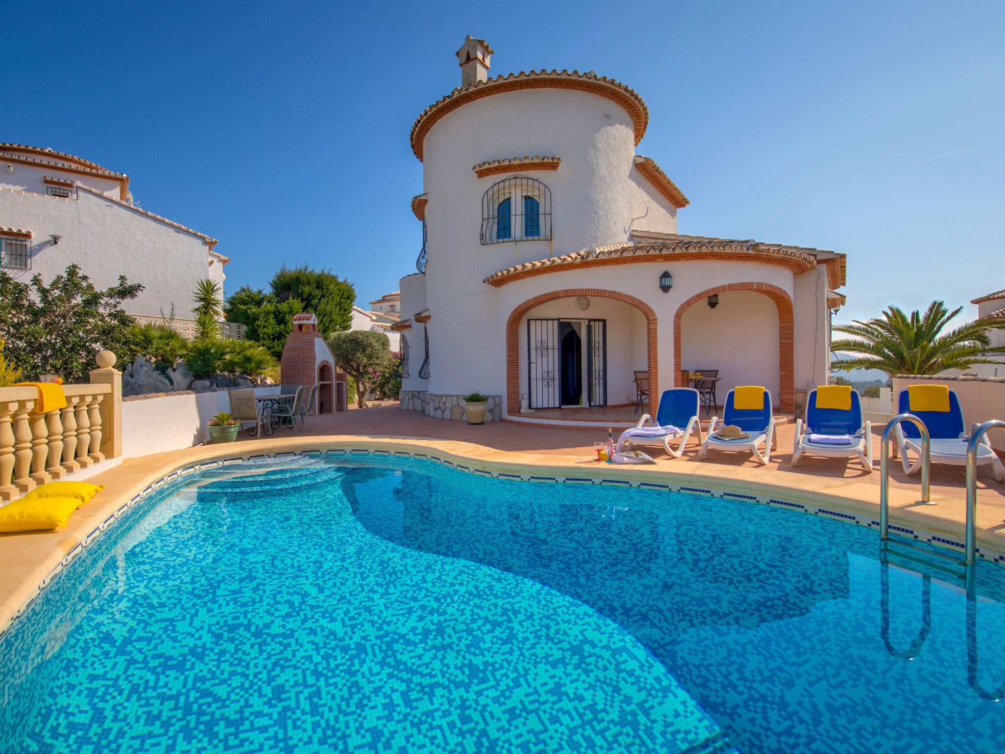 Foto 1 - Casa de 3 habitaciones en Pedreguer con piscina privada y vistas al mar
