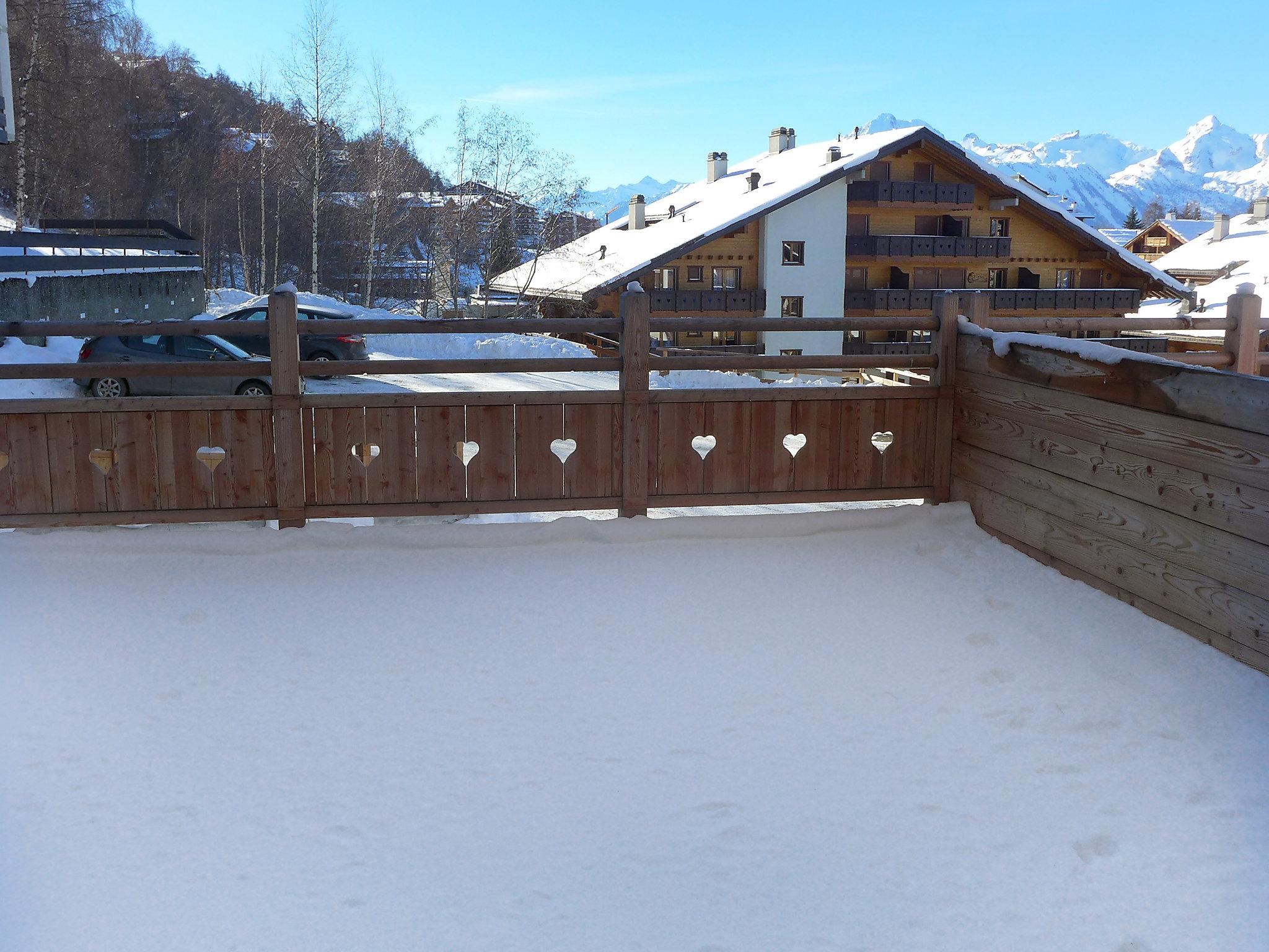 Foto 18 - Apartamento de 1 habitación en Nendaz con jardín y terraza