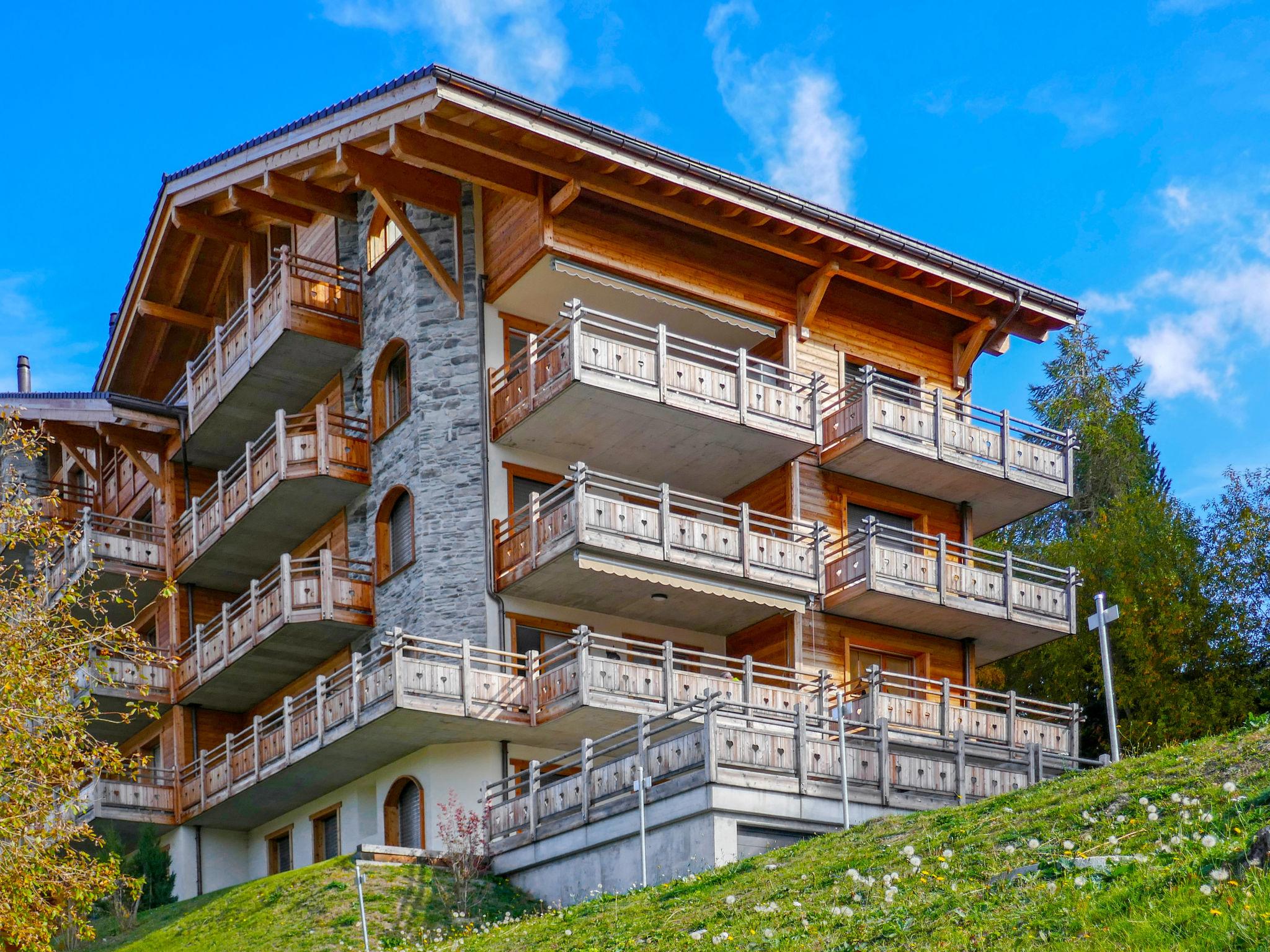 Foto 1 - Apartamento de 1 quarto em Nendaz com terraço e vista para a montanha