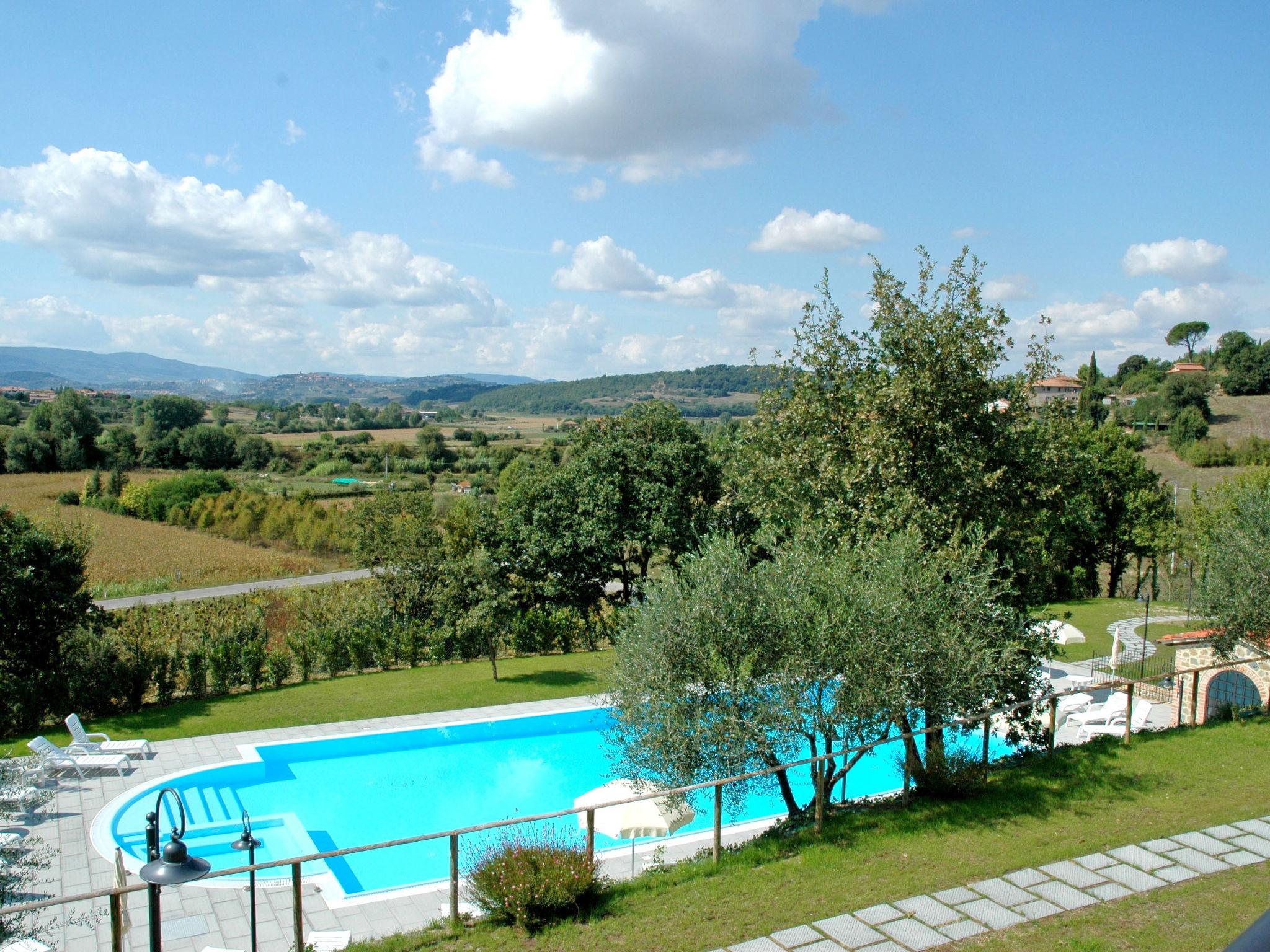 Foto 14 - Apartamento de 2 quartos em Città della Pieve com piscina e jardim