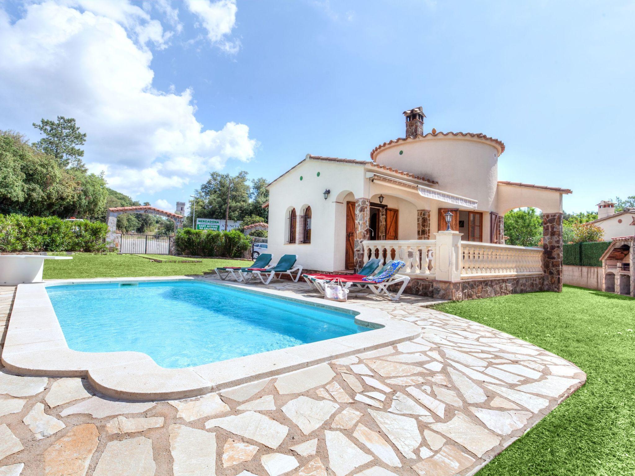 Foto 1 - Haus mit 2 Schlafzimmern in Calonge i Sant Antoni mit privater pool und blick aufs meer