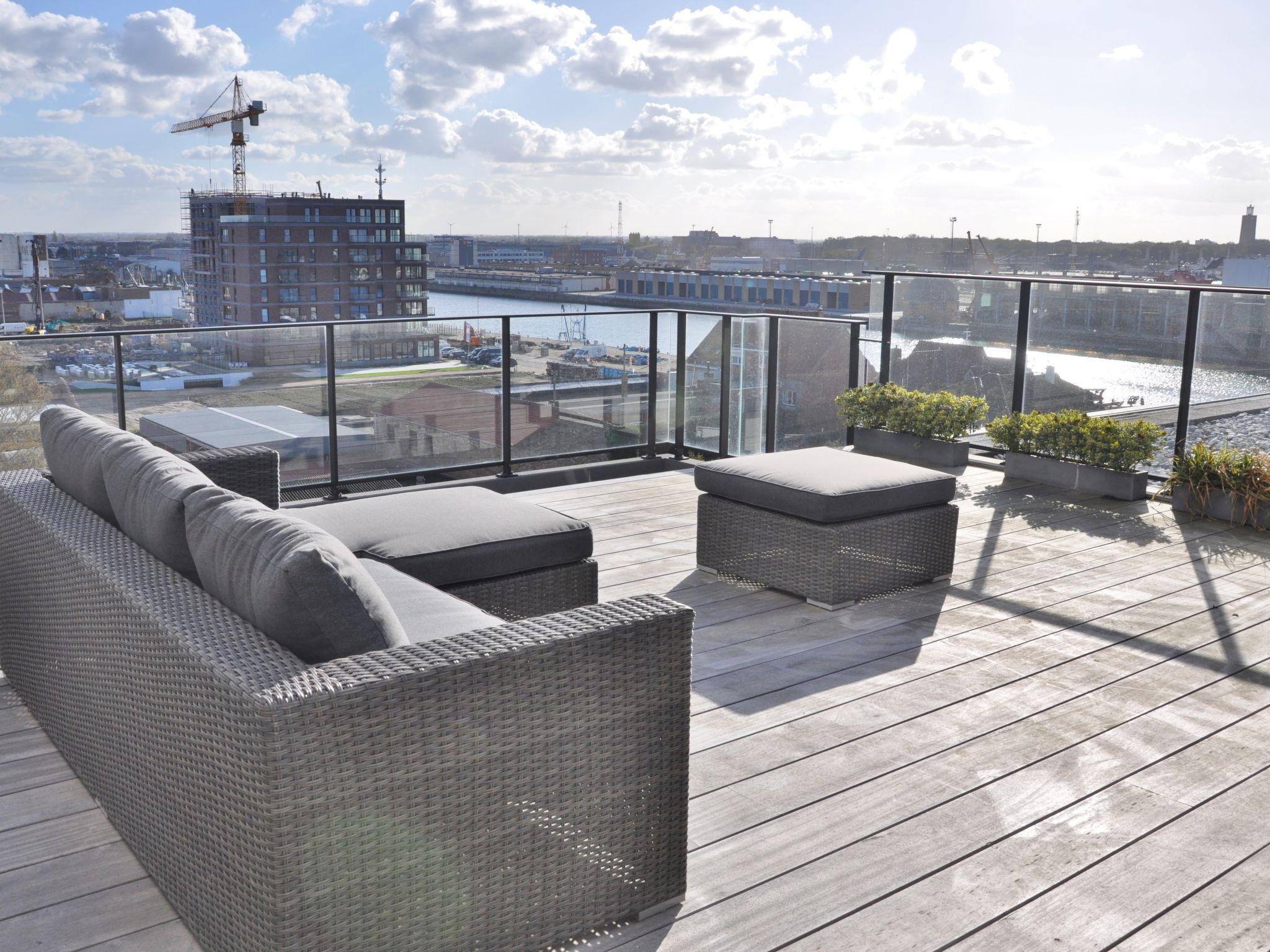 Foto 1 - Apartamento de 2 habitaciones en Ostende con jardín y vistas al mar