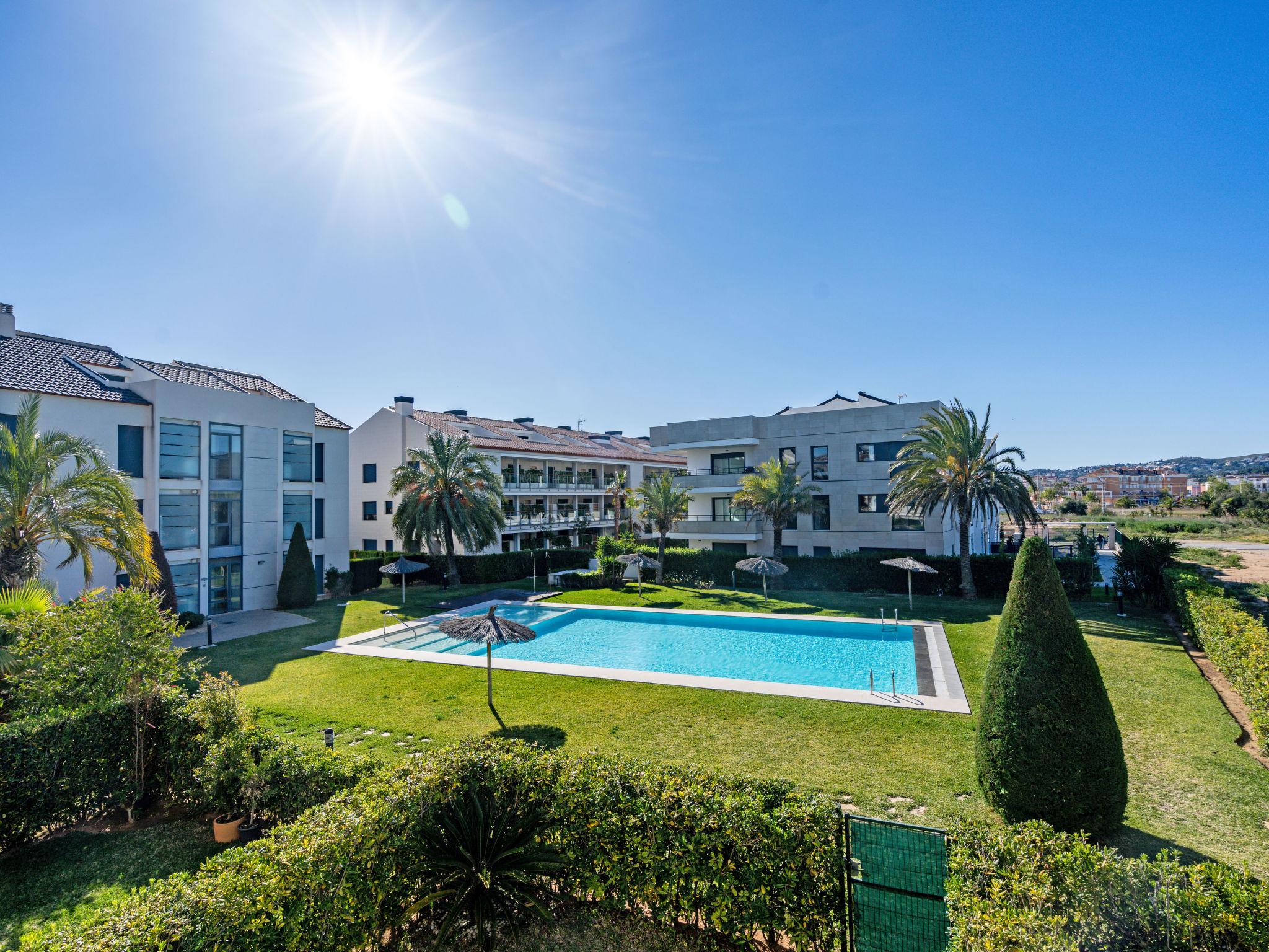 Foto 1 - Apartamento de 2 habitaciones en Jávea con piscina y jardín