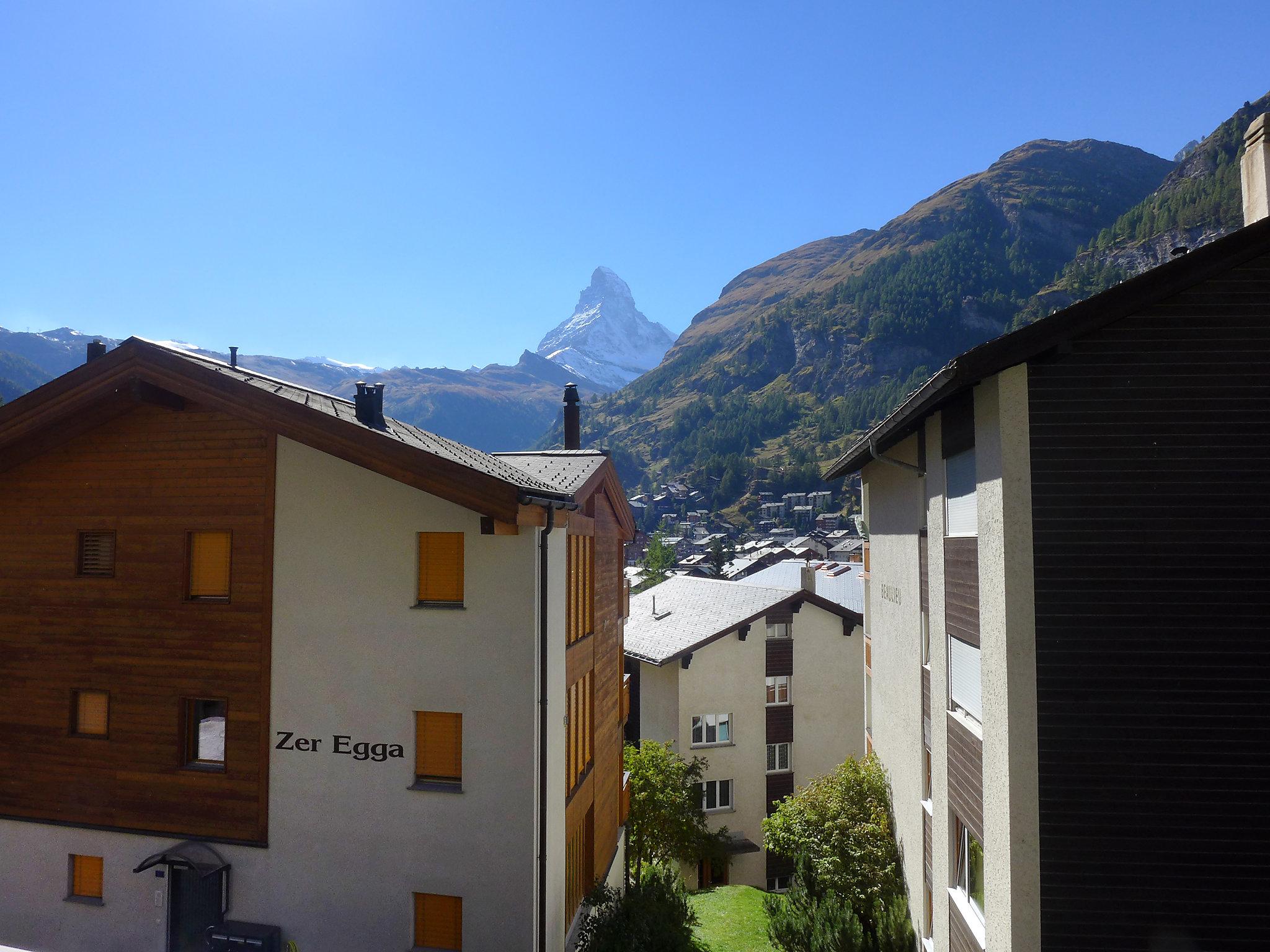 Foto 1 - Apartamento de 1 habitación en Zermatt con vistas a la montaña