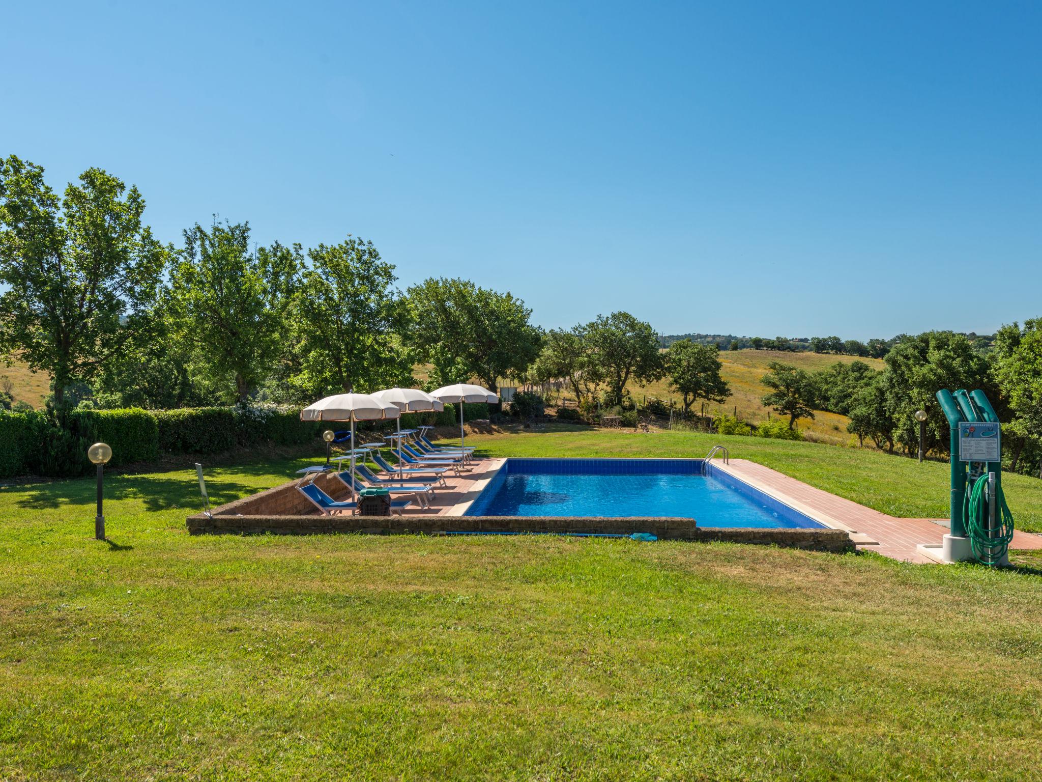 Foto 17 - Appartamento con 2 camere da letto a Scansano con piscina e giardino