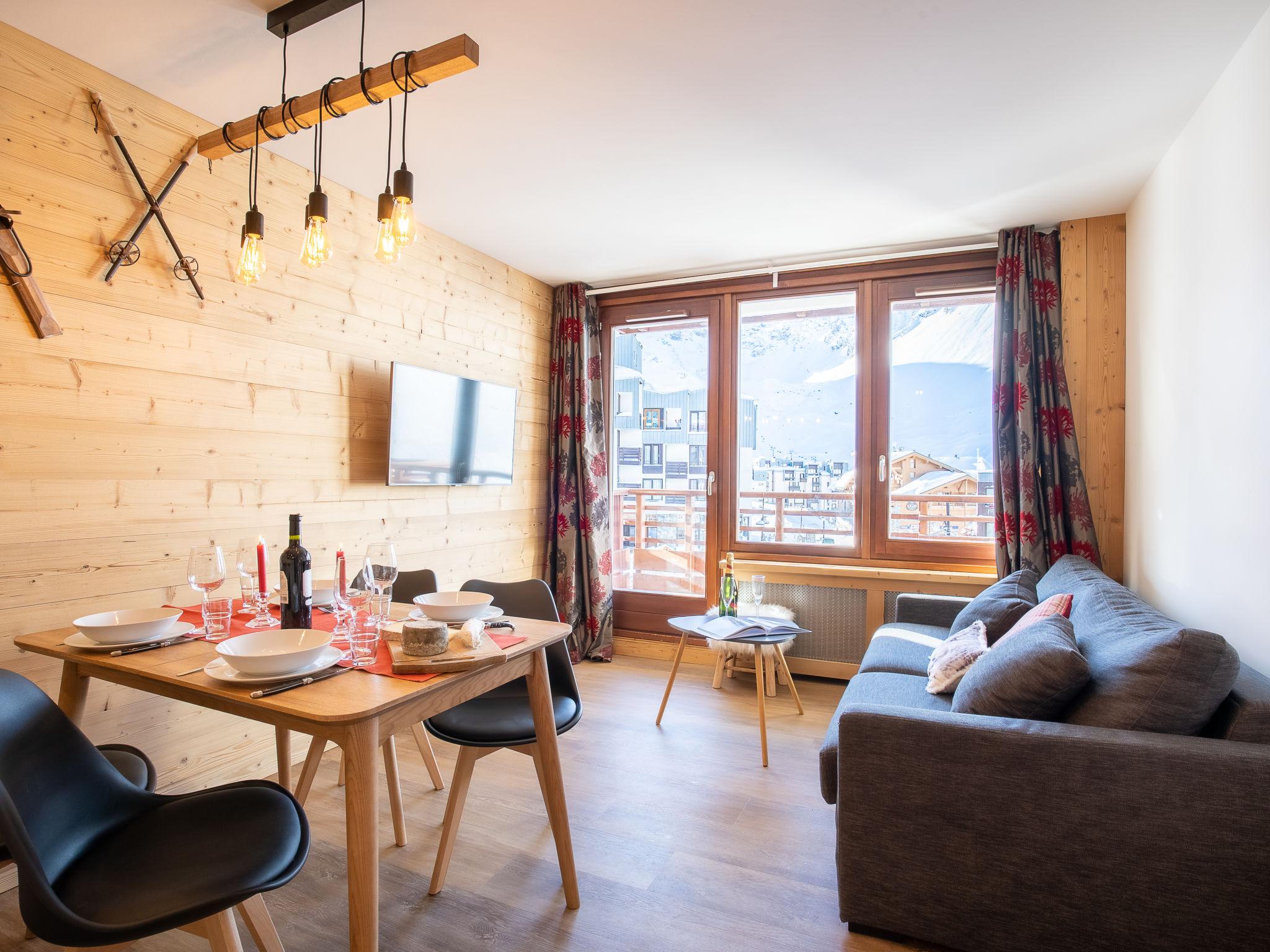 Foto 1 - Apartamento de 2 quartos em Tignes com vista para a montanha