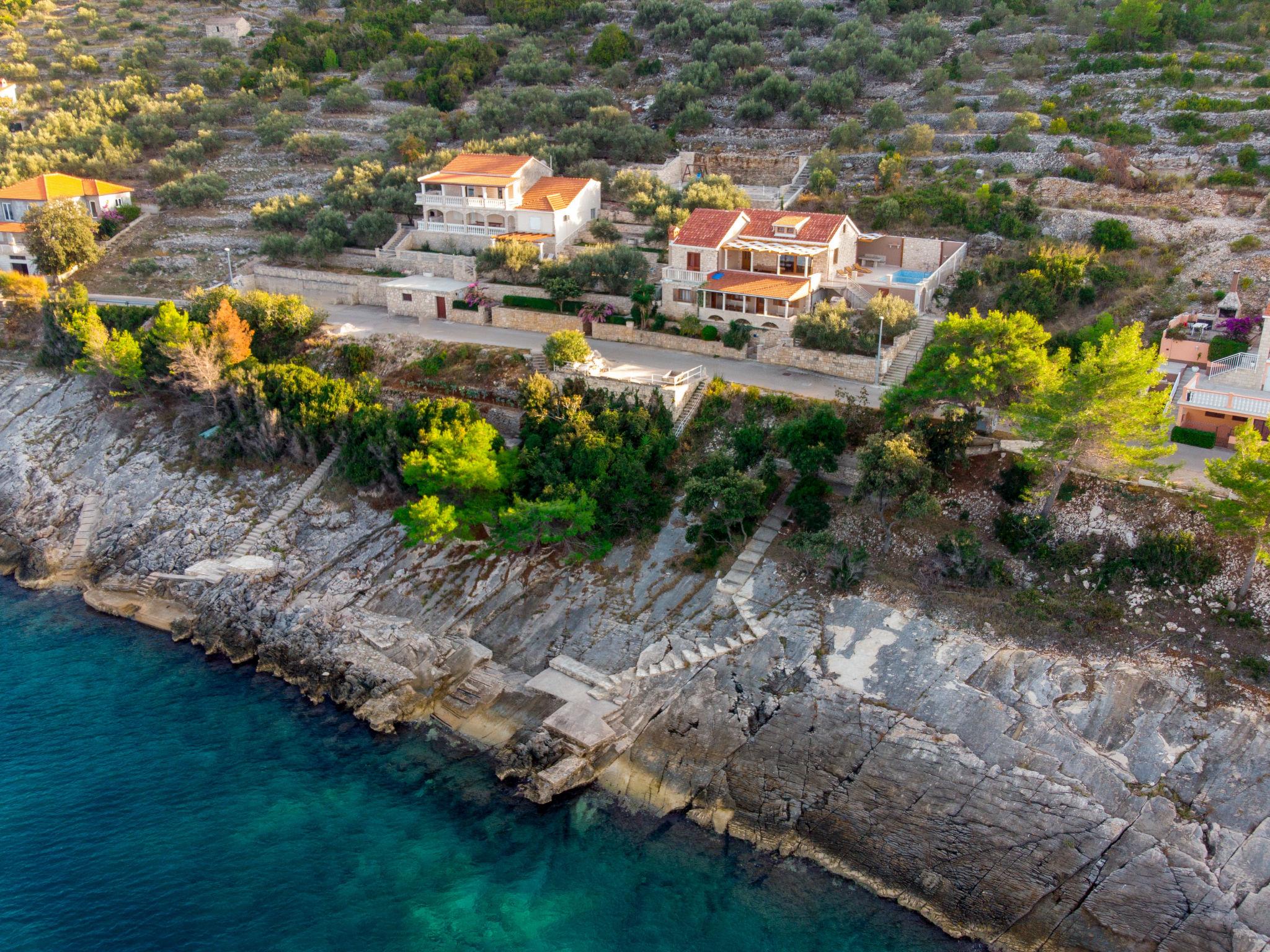 Foto 39 - Casa con 4 camere da letto a Blato con piscina privata e vista mare