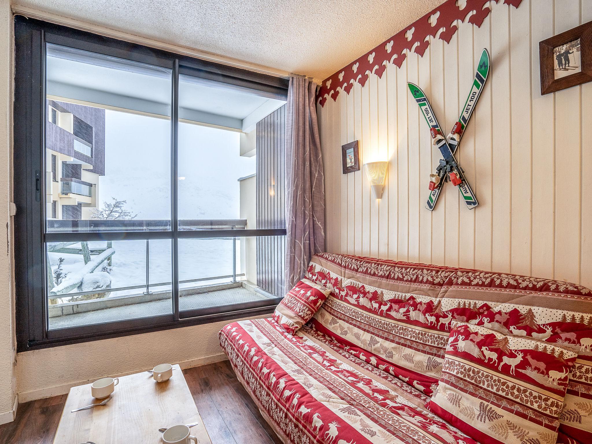Foto 7 - Appartamento con 1 camera da letto a Les Belleville con vista sulle montagne