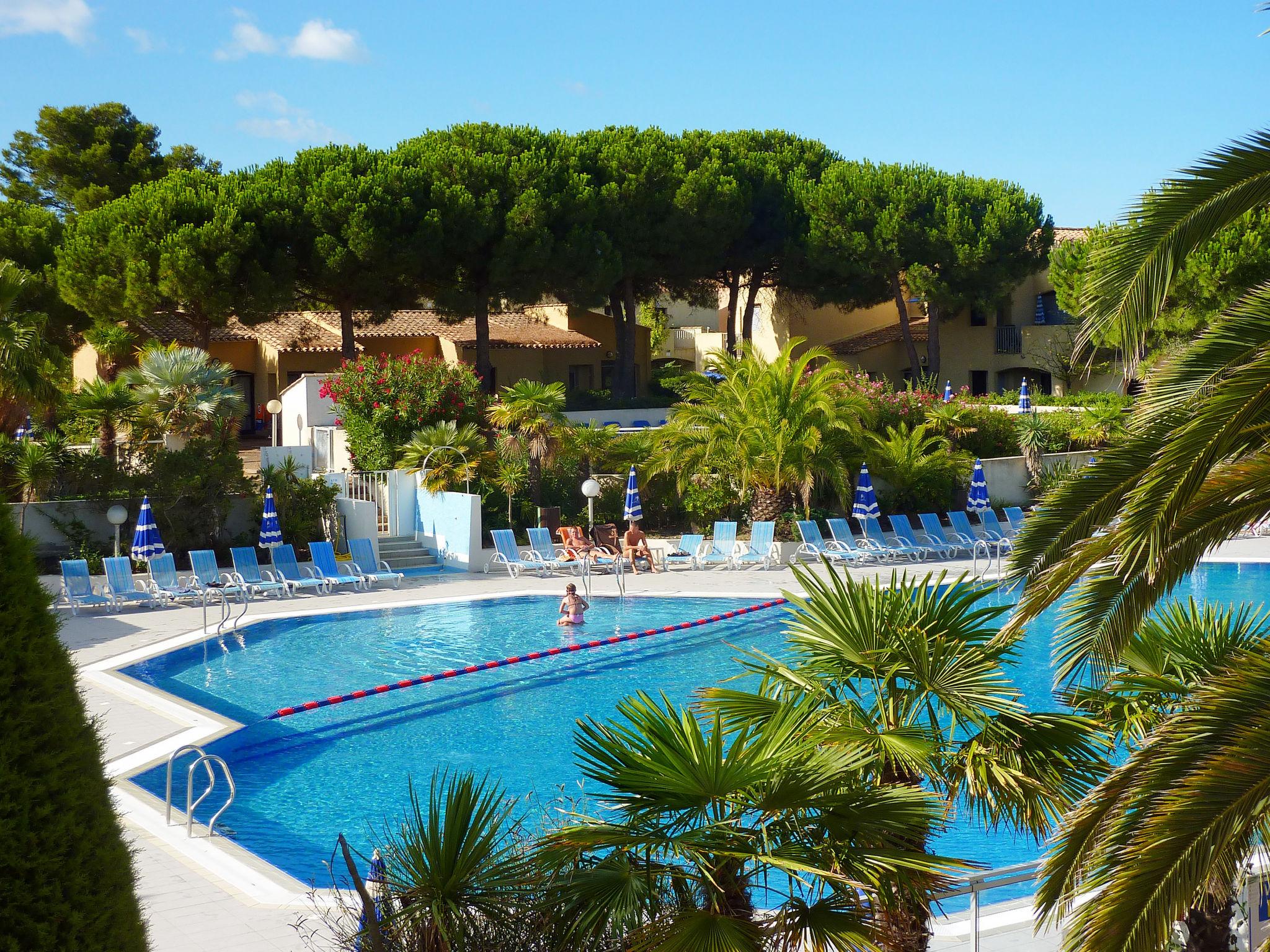 Foto 6 - Apartment mit 2 Schlafzimmern in Agde mit schwimmbad und blick aufs meer