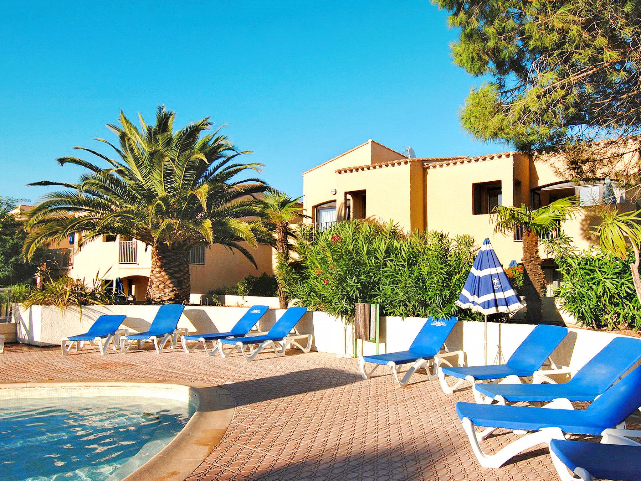Foto 14 - Apartamento en Agde con piscina y vistas al mar