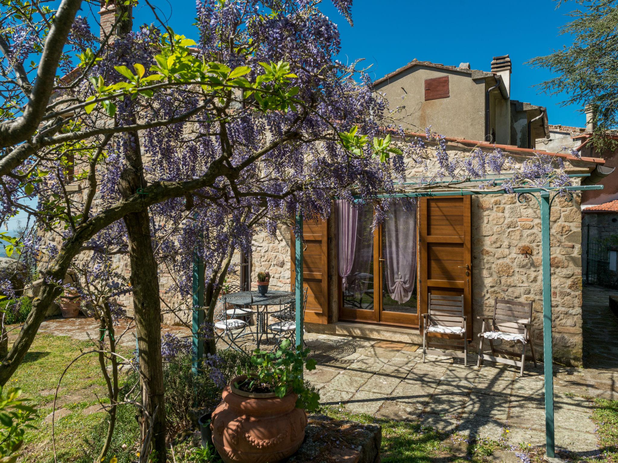 Foto 2 - Casa de 2 habitaciones en Roccastrada con jardín y terraza